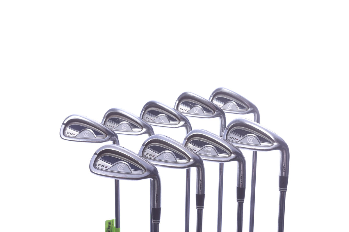 Used Cleveland CG4 Iron Set - Right-Handed - 3-PW, DW - Stiff Flex