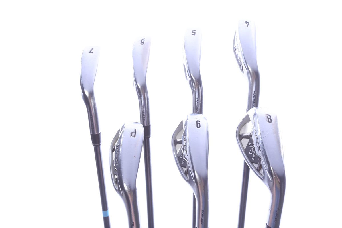Used Callaway Apex 21 Iron Set - Right-Handed - 4-PW - Regular Flex-Next Round