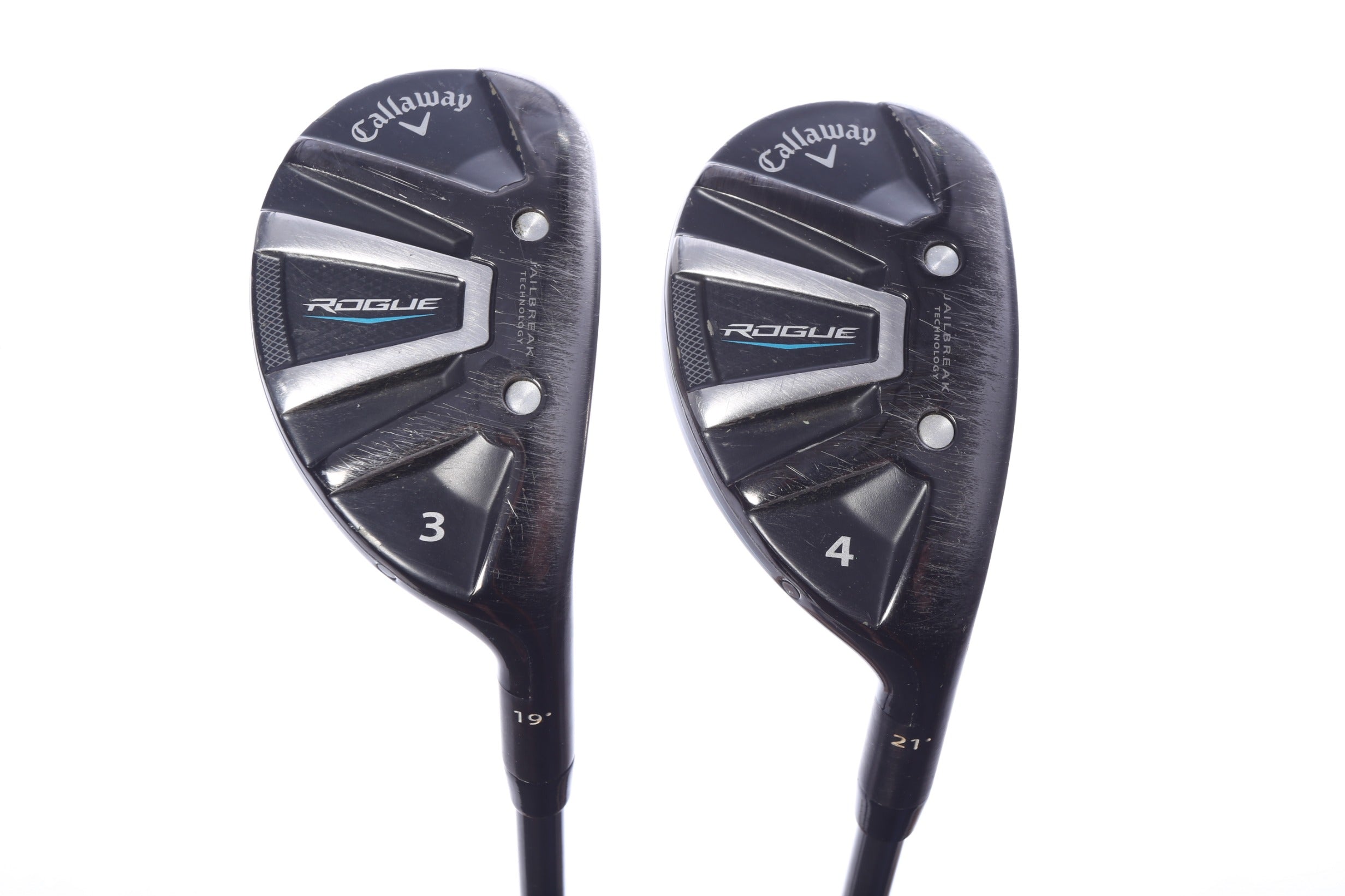 Used Callaway Rogue Hybrid Set - Right-Handed - 3H, 4H - Regular Flex