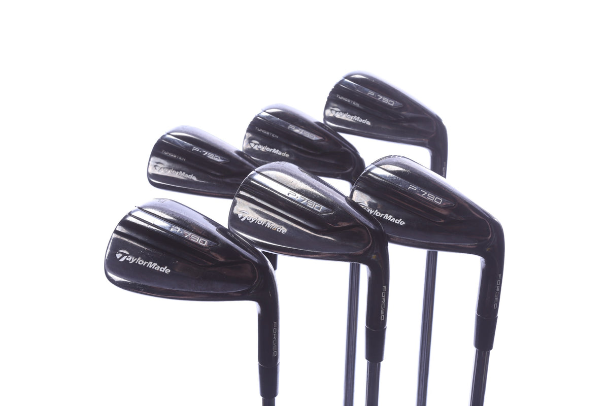 Used TaylorMade P-790 Black Iron Set - Right-Handed - 5-PW - Stiff Flex