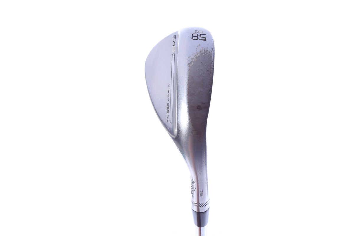 Used Titleist Vokey SM9 Tour Chrome Lob Wedge - Right-Handed - 58 Degrees - Wedge Flex