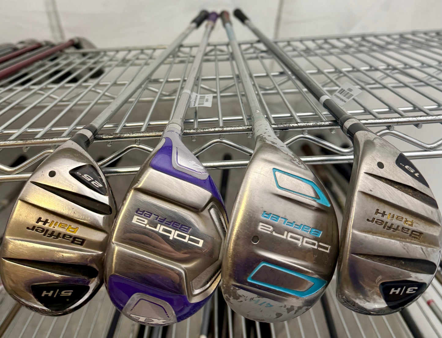 Wholesale Lot of 40 Golf Clubs - Cobra Baffler Hybrids-Next Round