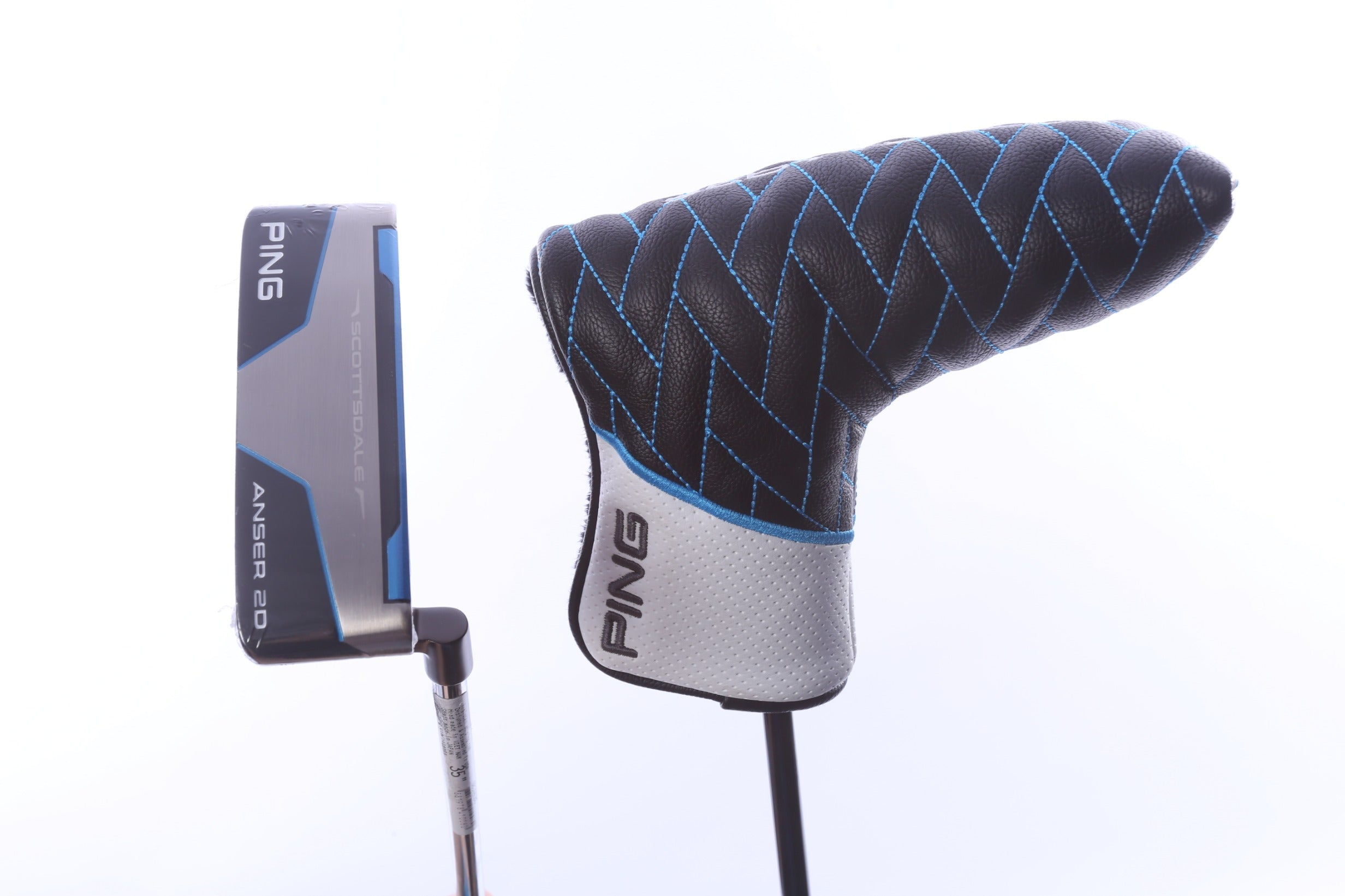 Used Ping 2025 Scottsdale Anser 2D Putter - Right-Handed - 35 in - Blade-Next Round