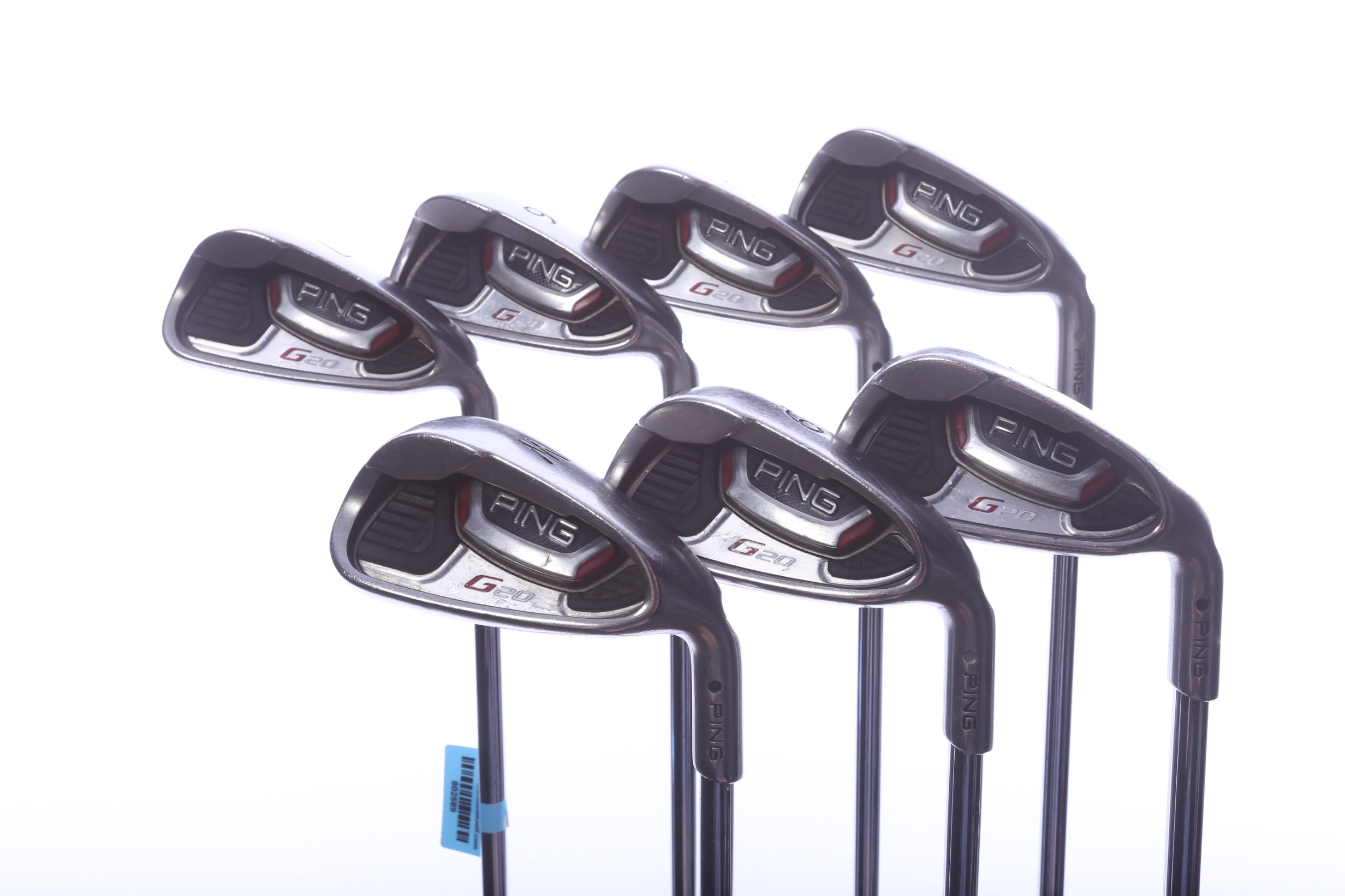Used Ping G20 Iron Set - Right-Handed - 4-PW - Stiff Flex