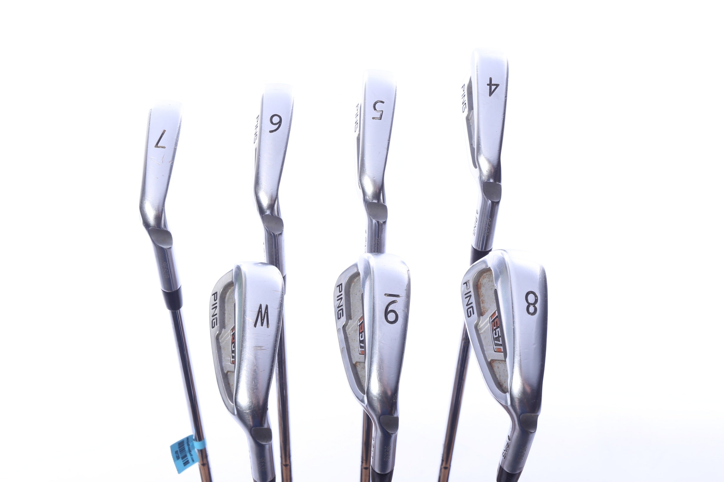 Used Ping S57 Iron Set - Right-Handed - 4-PW - Stiff Flex
