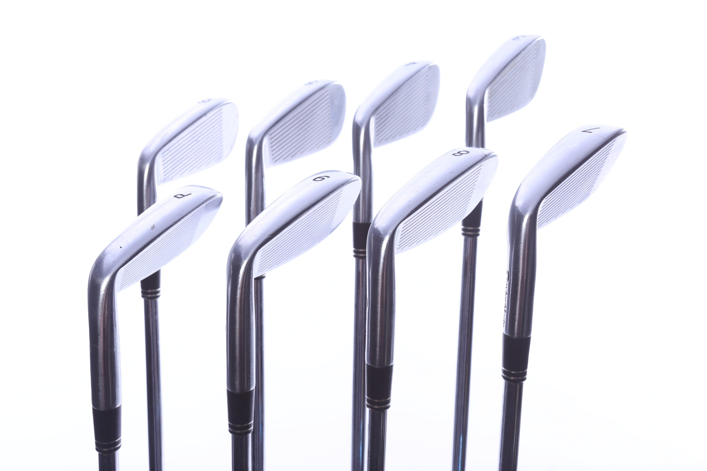 Used TaylorMade r7 TP Iron Set - Right-Handed - 3-PW - Stiff Flex