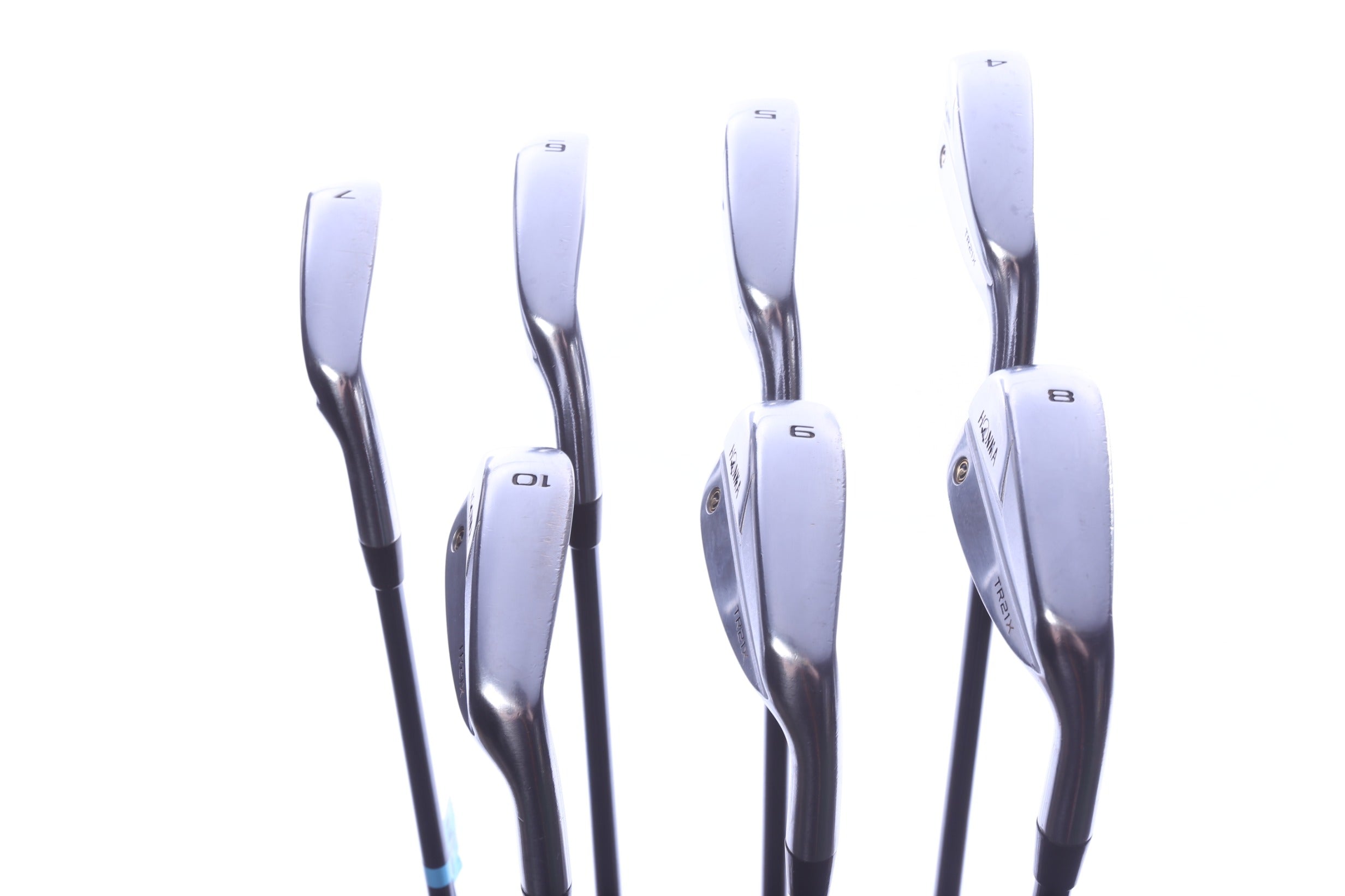 Used Honma TR21 X Iron Set - Right-Handed - 4-10 (PW) - Regular Flex