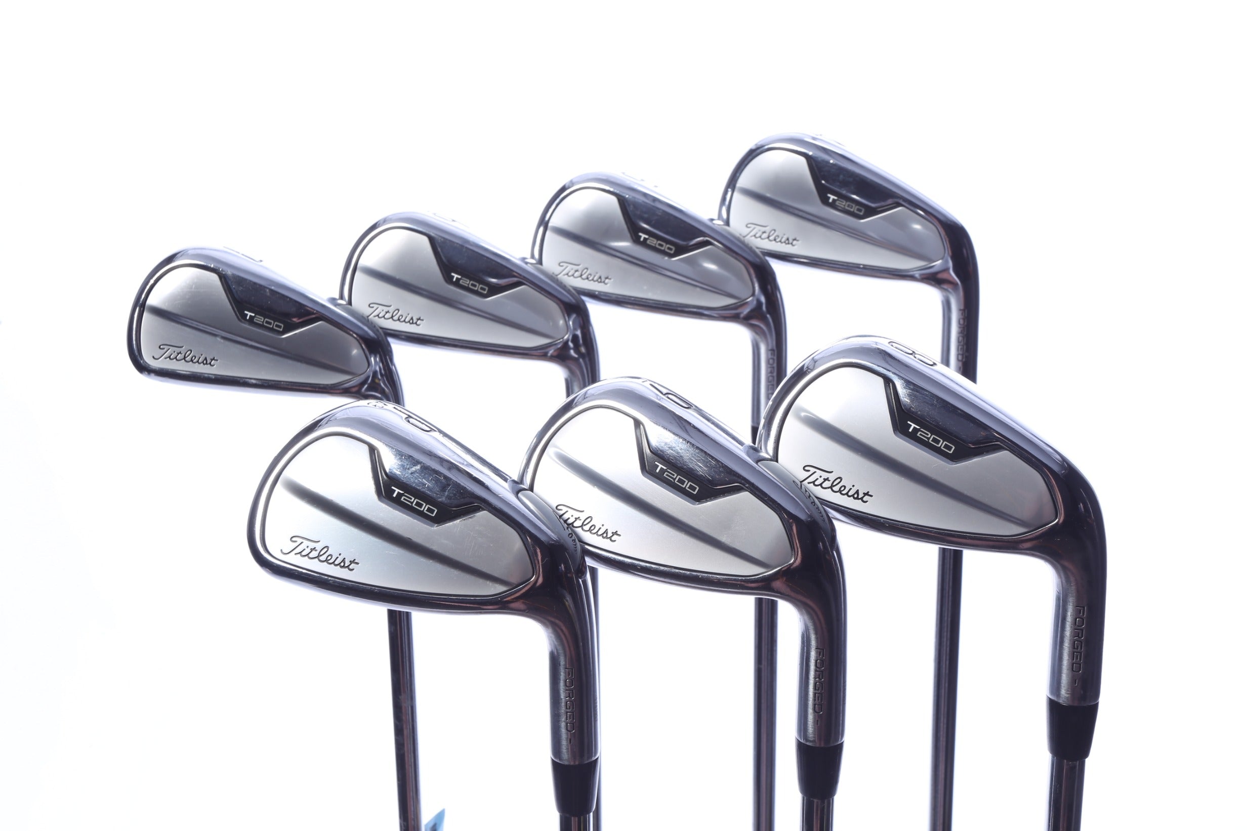 Used Titleist 2021 T200 Iron Set - Right-Handed - 4-PW - Stiff Flex