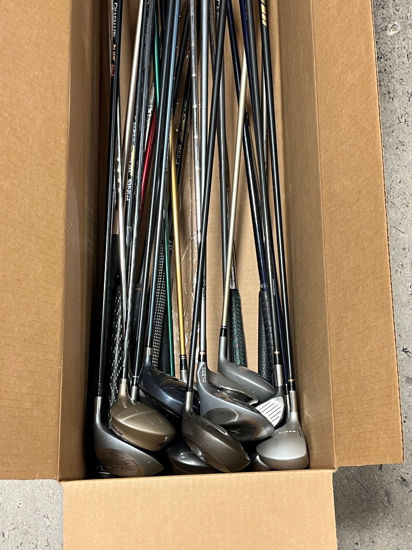 Wholesale Lot of 25 Assorted Drivers. Wilson, Cleveland, Ping-Next Round