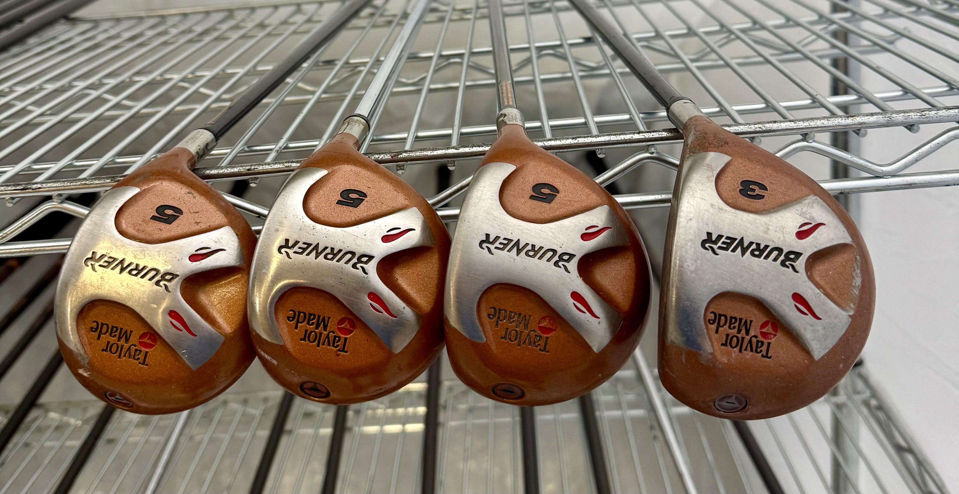 Wholesale Lot of 30 Golf Clubs - TaylorMade Burner Fairway Woods-Next Round