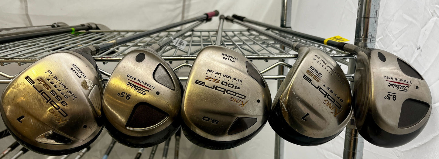 Wholesale Lot of 25 Golf Clubs - Golf Club Sets-Next Round