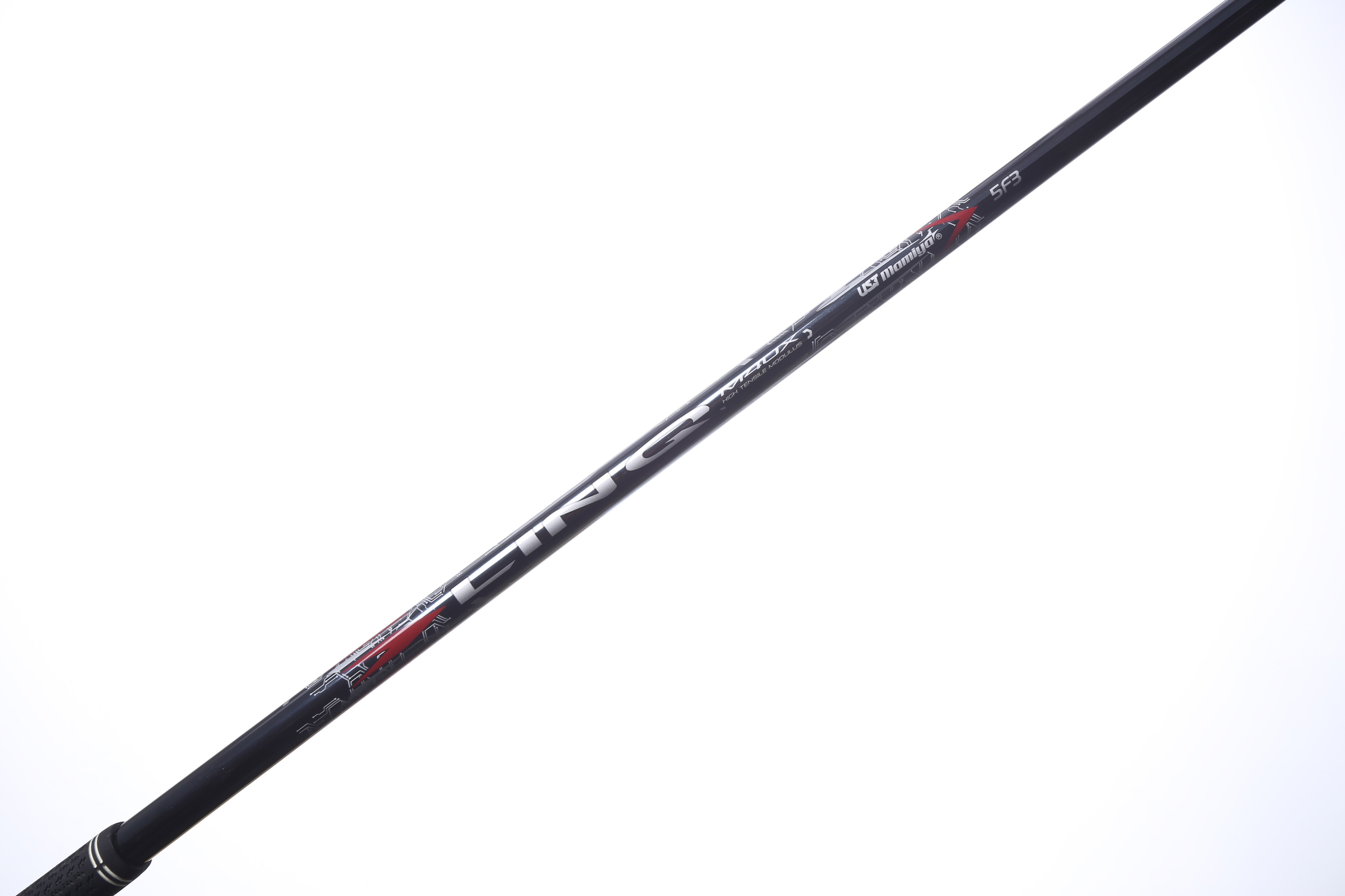 Used Ust Mamiya Lin-Q M40X Red Driver Shaft Regular Flex Graphite - 43.75 in - Cobra Adapter-Next Round