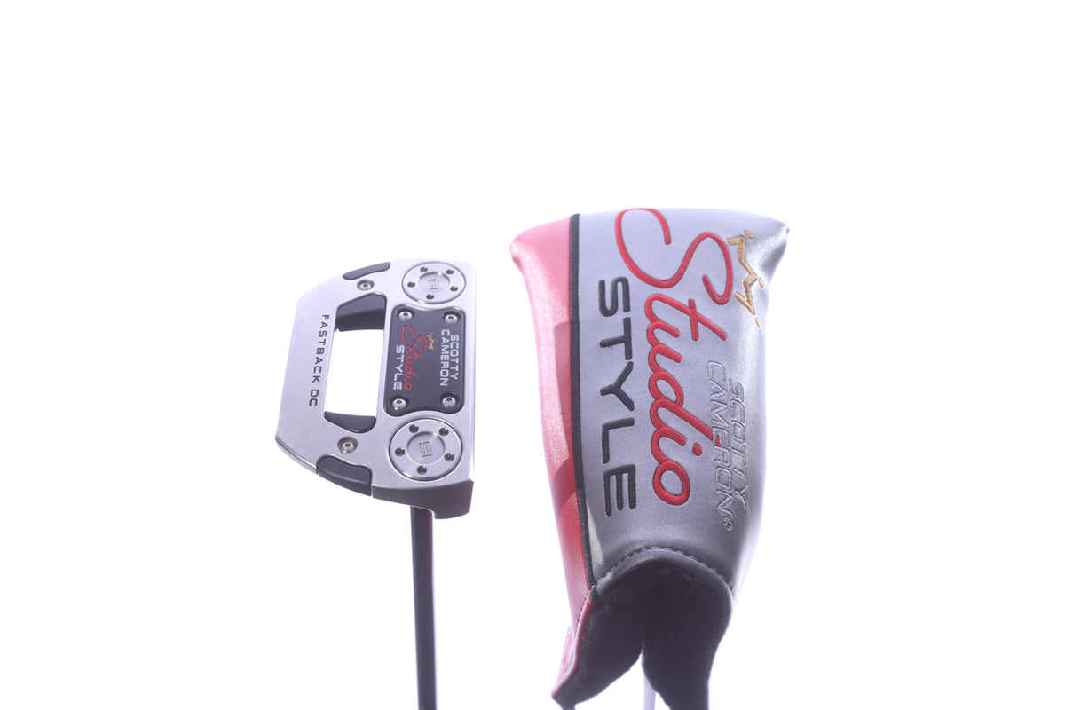 Used Titleist Scotty Cameron Studio Style Fastback OC Putter - Right-Handed - 34 in - Mallet-Next Round