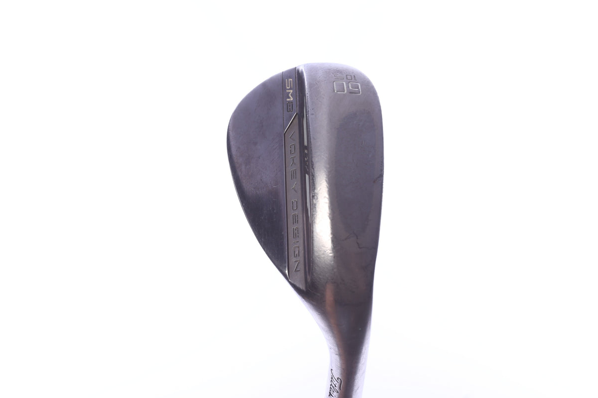 Used Titleist Vokey SM8 Brushed Steel Lob Wedge - Right-Handed - 60 Degrees - Wedge Flex-Next Round