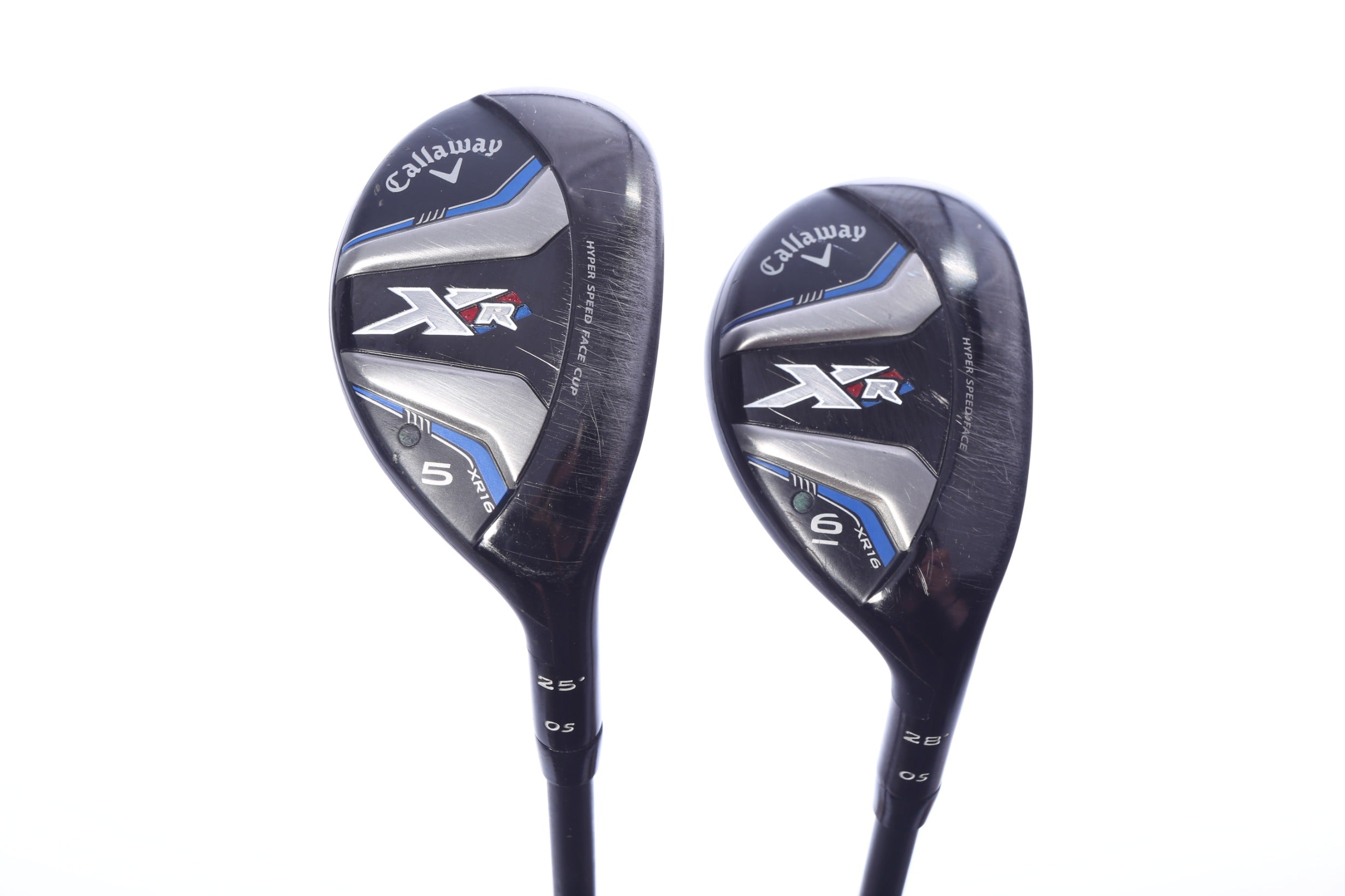 Used Callaway XR 16 Hybrid Set - Right-Handed - 5H, 6H - Regular Flex
