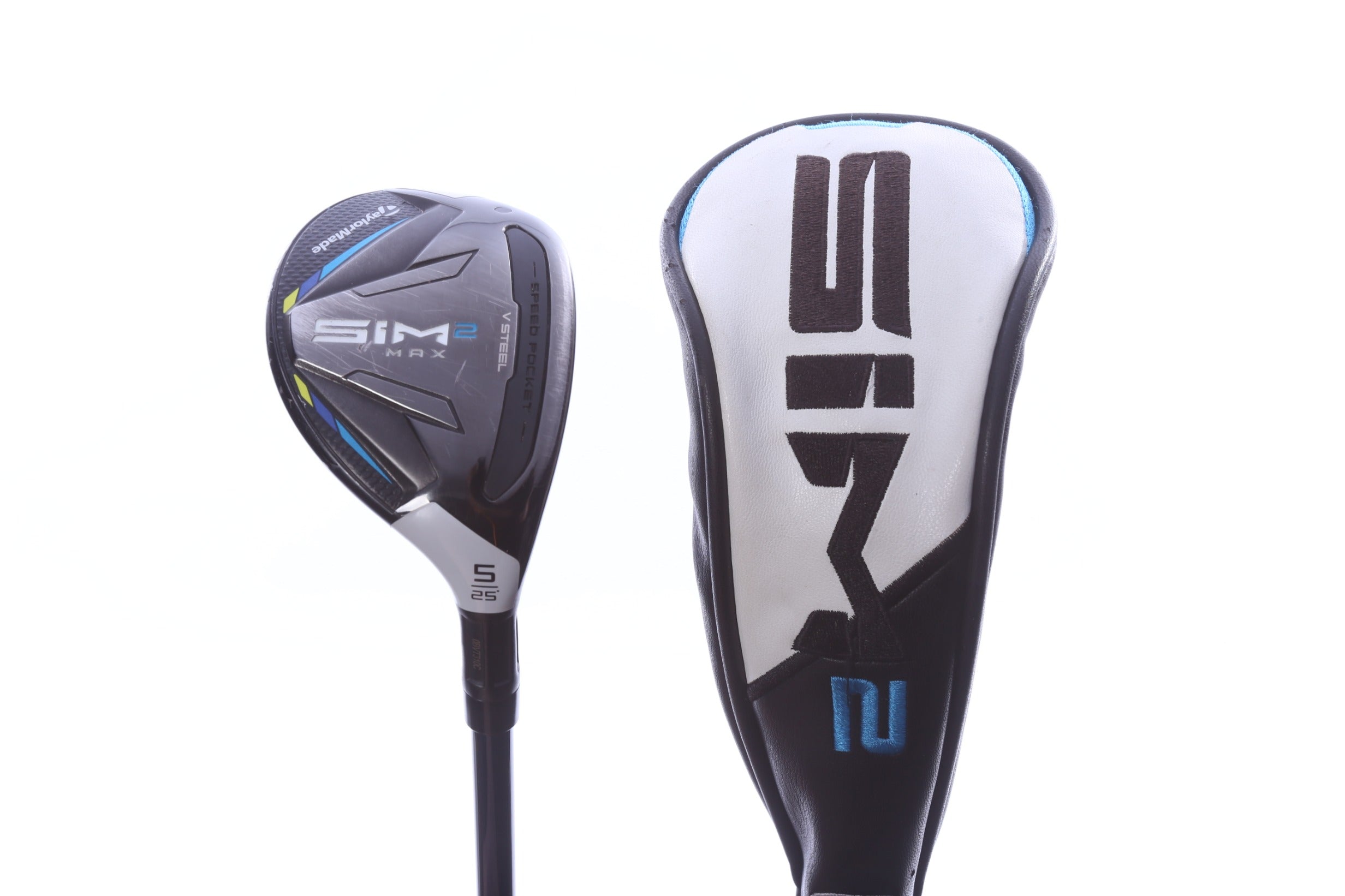 Used TaylorMade SIM2 MAX Rescue 5H Hybrid - Right-Handed - 25 Degrees - Regular Flex-Next Round
