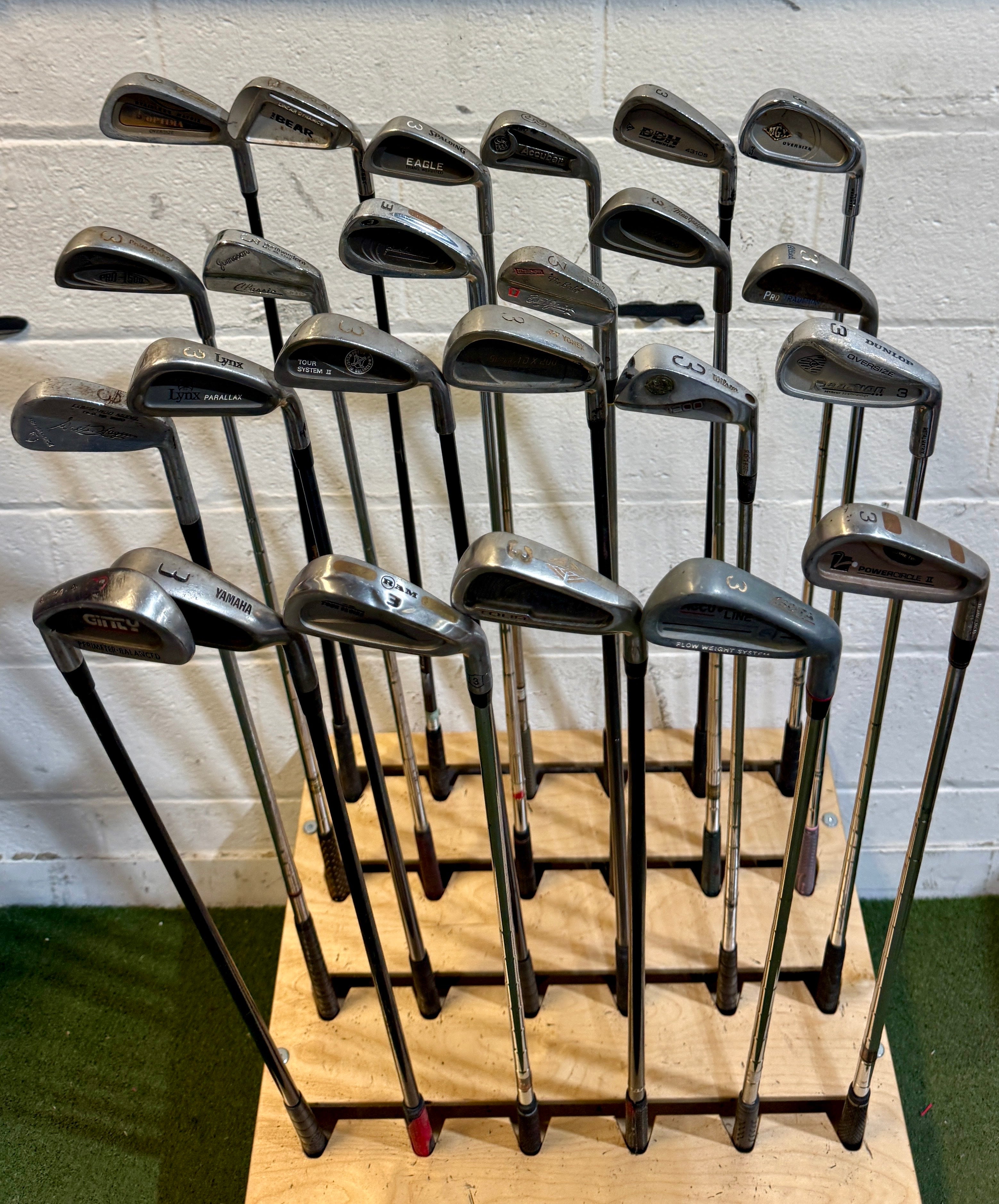 Wholesale Lot of 45 Golf Clubs - Assorted Single Irons-Next Round