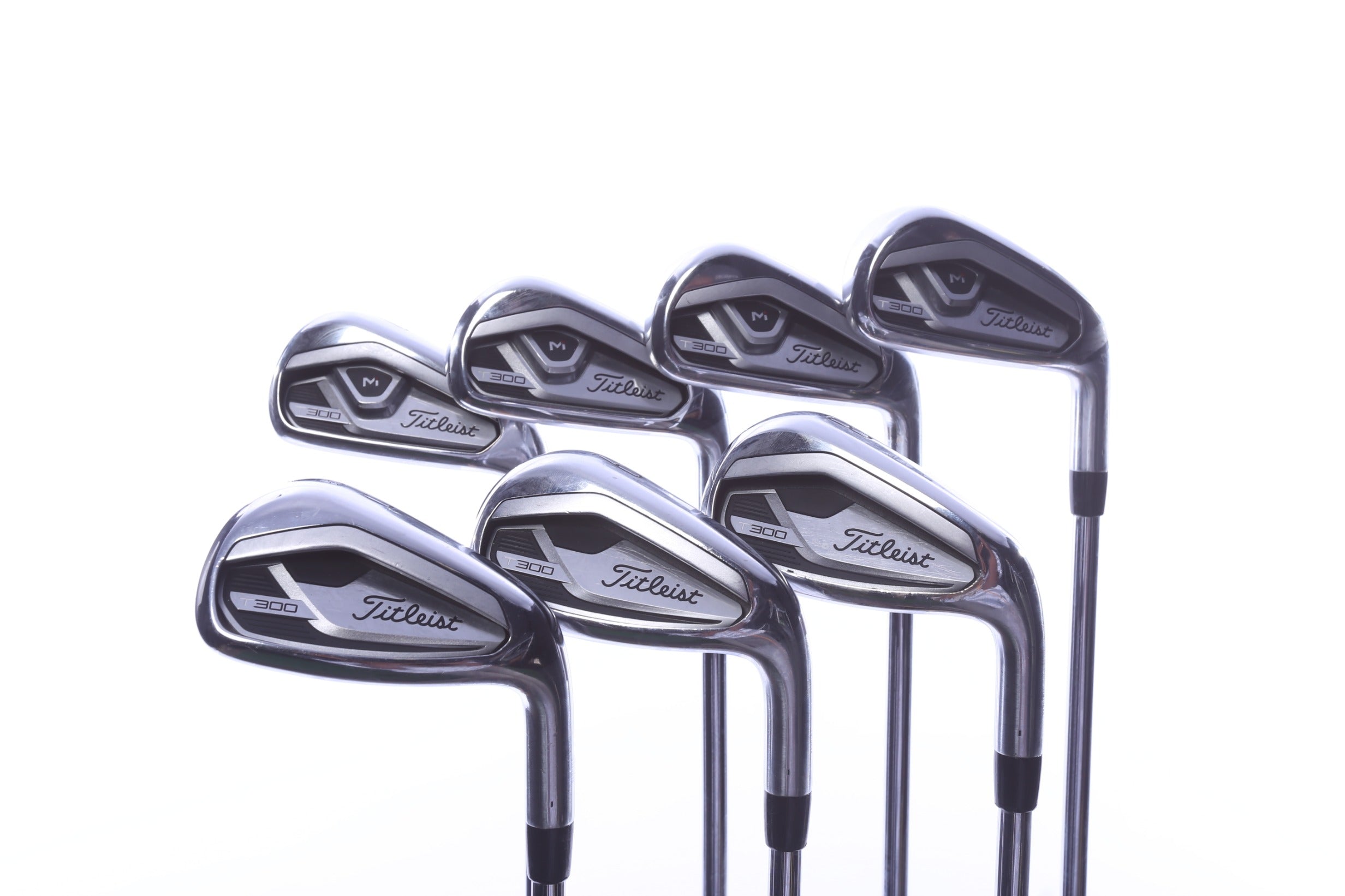 Used Titleist 2021 T300 Iron Set - Right-Handed - 4-PW - Regular Flex