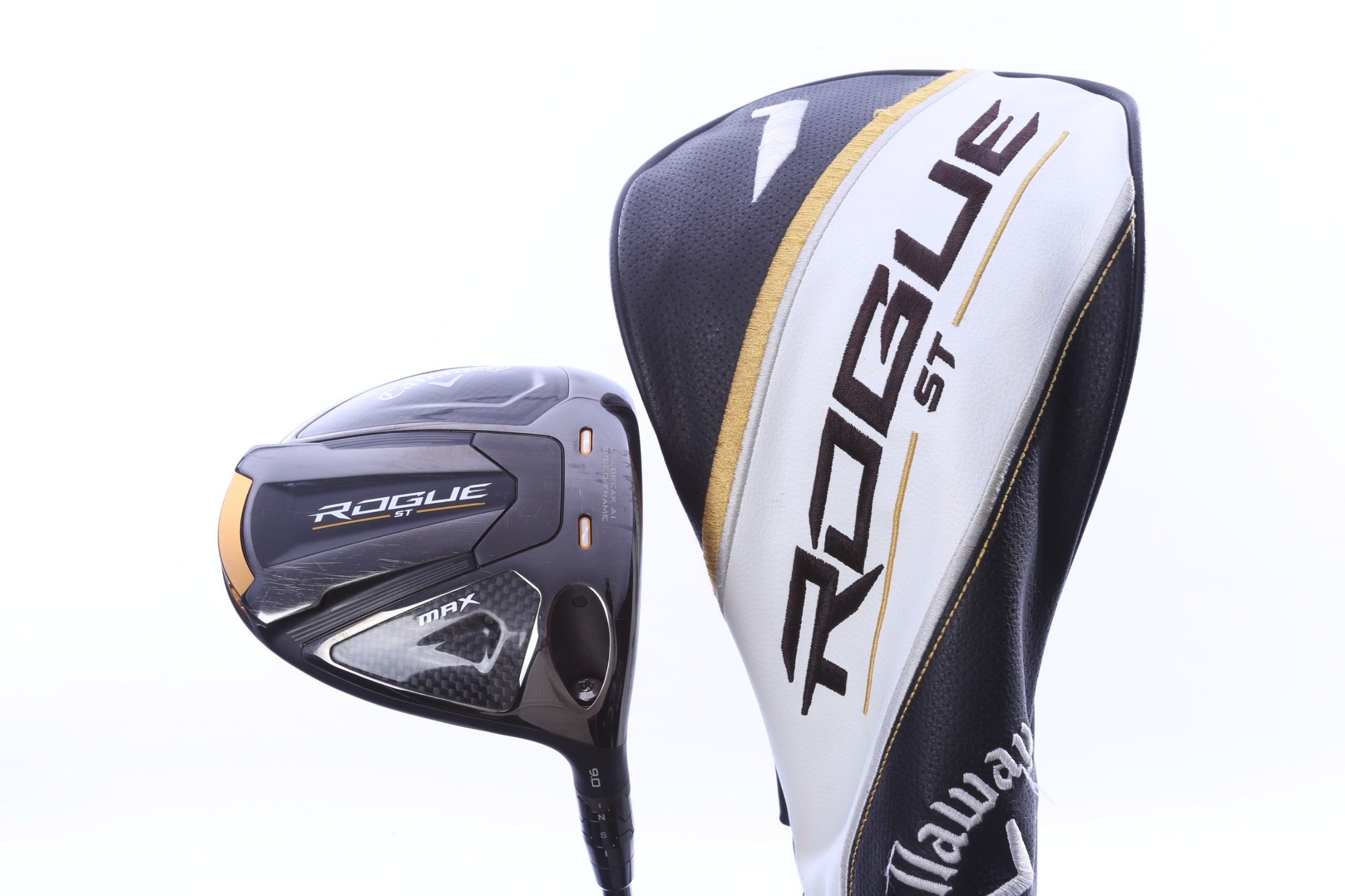 Used Callaway Rogue ST Max 24 Driver - 9 Degrees - Extra Stiff Flex Mitsubishi Tensei AV White - Right-Handed-Next Round