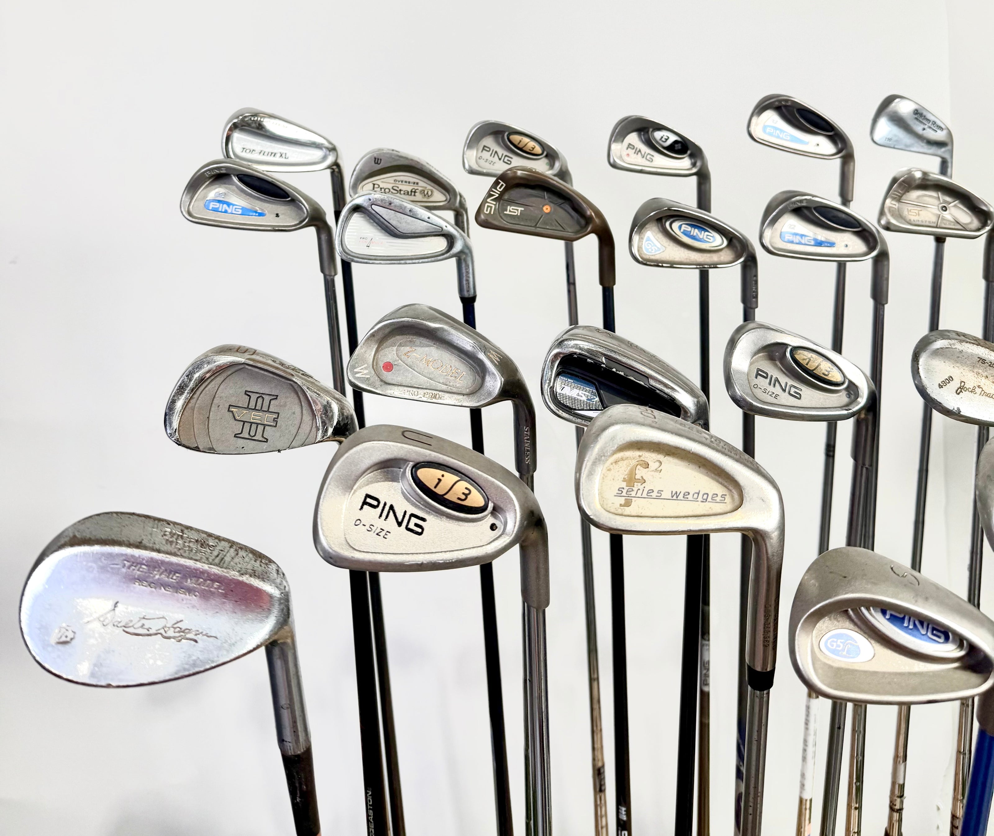 Wholesale Lot of 48 Golf Clubs - Right Handed - Assorted Irons and Wedges-Next Round