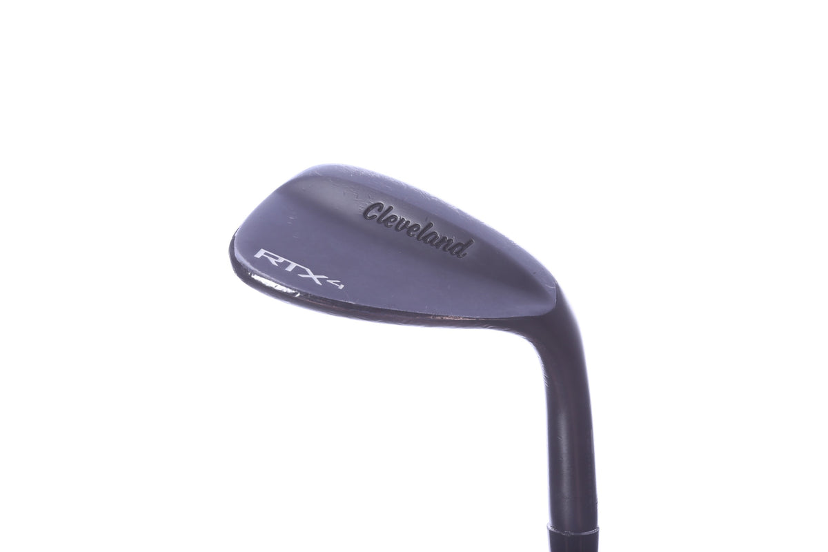 Used Cleveland RTX-4 Black Satin Lob Wedge - Right-Handed - 58 Degrees - Seniors Flex