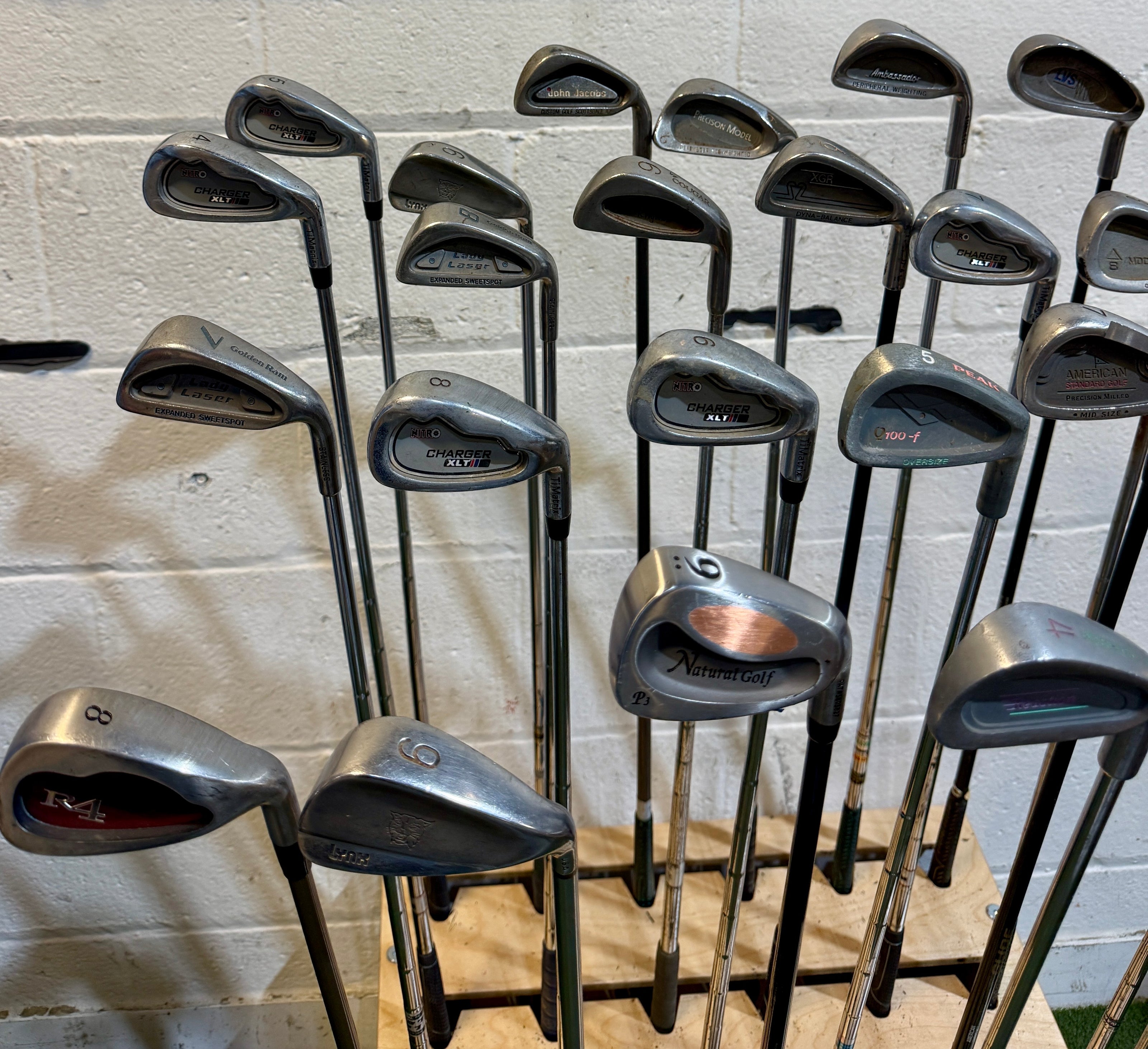 Wholesale Lot of 45 Golf Clubs - Assorted Single Irons-Next Round