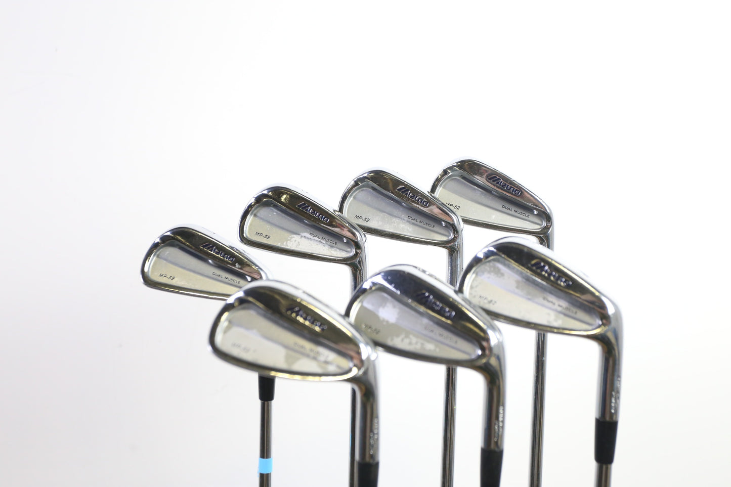 Used Mizuno MP-52 Iron Set - Right-Handed - 3-5, 7-PW - Stiff Flex-Next Round