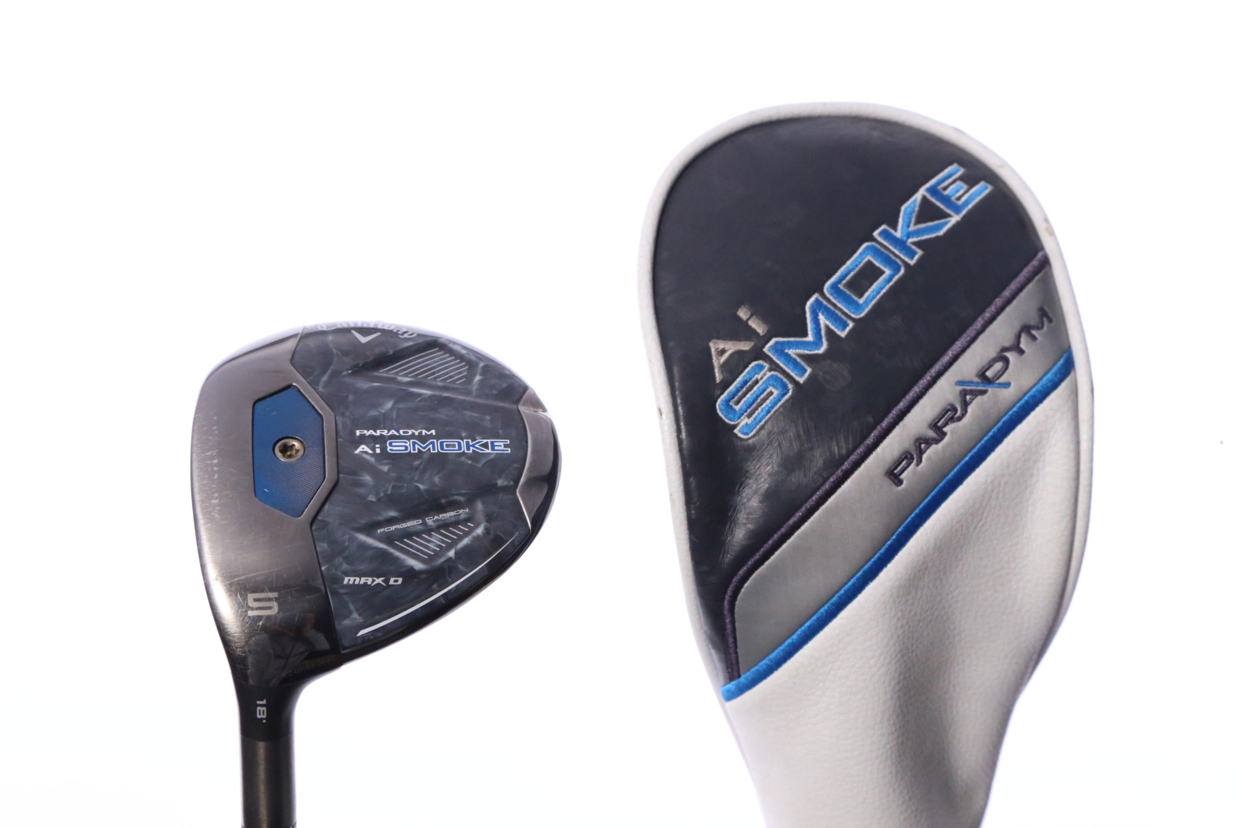 Used Callaway Paradym Ai Smoke MAX D 5-Wood - Left-Handed - 18 Degrees - Regular Flex-Next Round