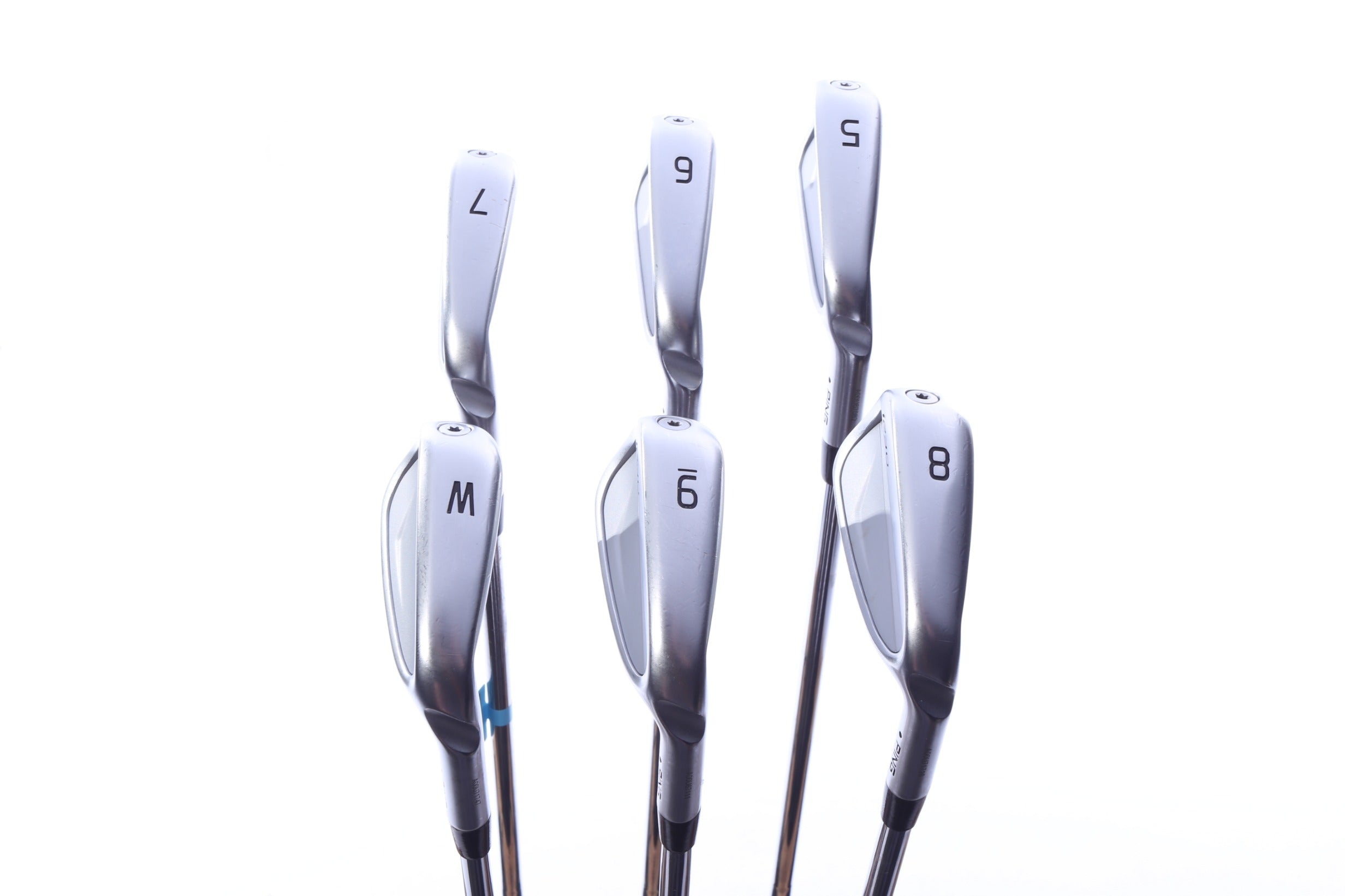 Used Ping i210 Iron Set - Left-Handed - 5-PW - Stiff Flex-Next Round