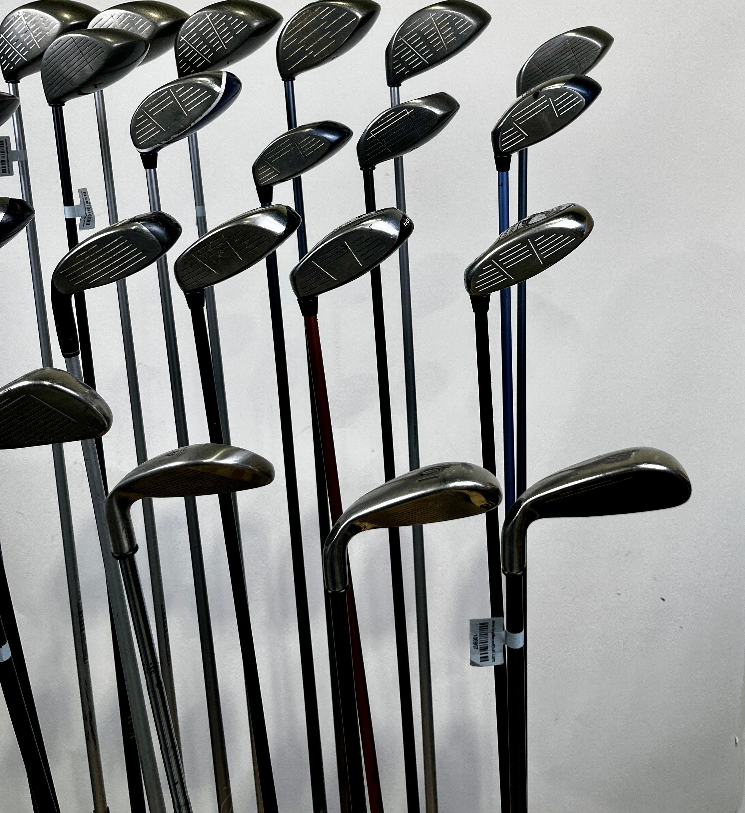 Wholesale Lot of 24 Callaway Drivers, Fairway Woods, Hybrids, and Single Irons.-Next Round