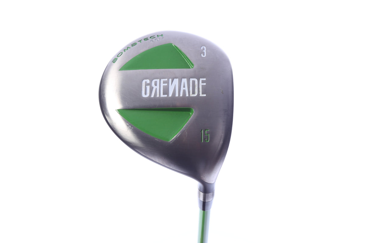 Used Bombtech Grenade 3-Wood - Right-Handed - 15 Degrees - Regular Flex