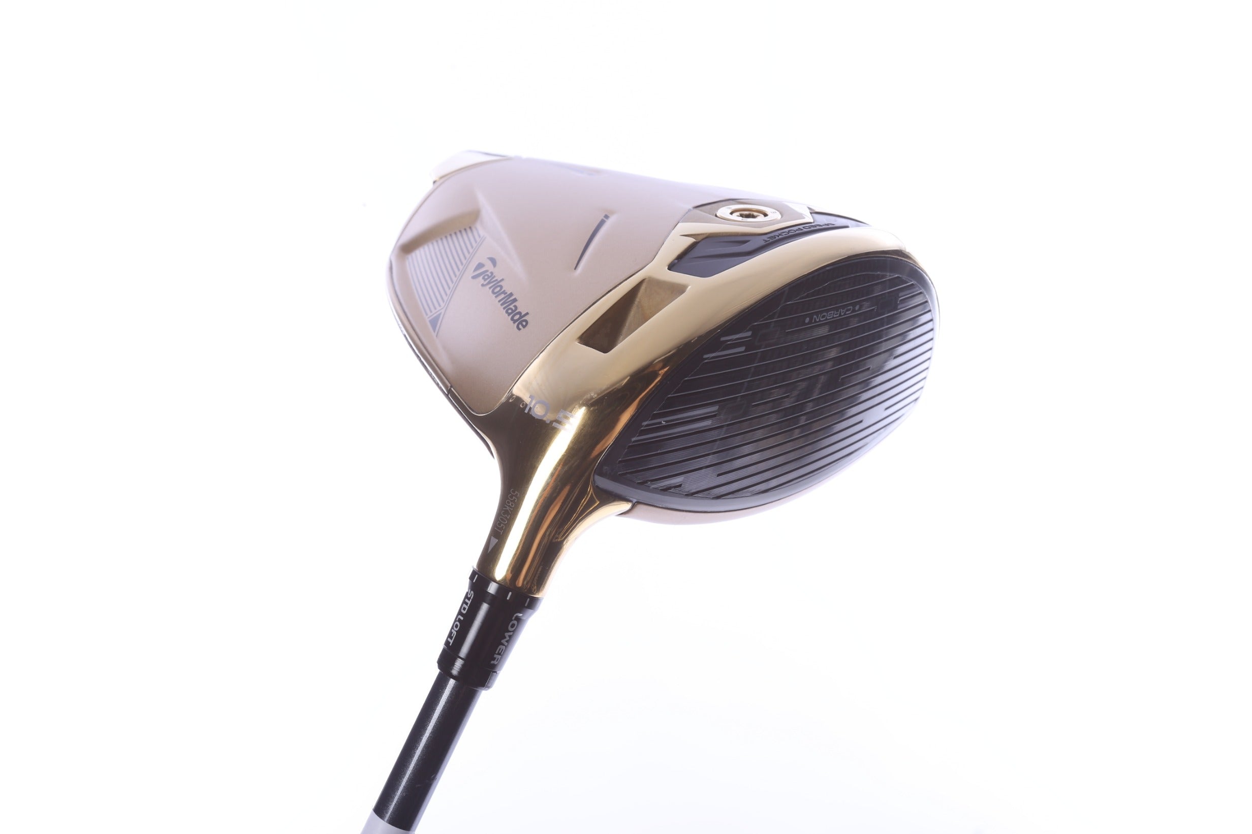 Used TaylorMade Qi35 Max Designer Gold Driver - 10.5 Degrees - Stiff Flex Mitsubishi Diamana T+ - Right-Handed-Next Round
