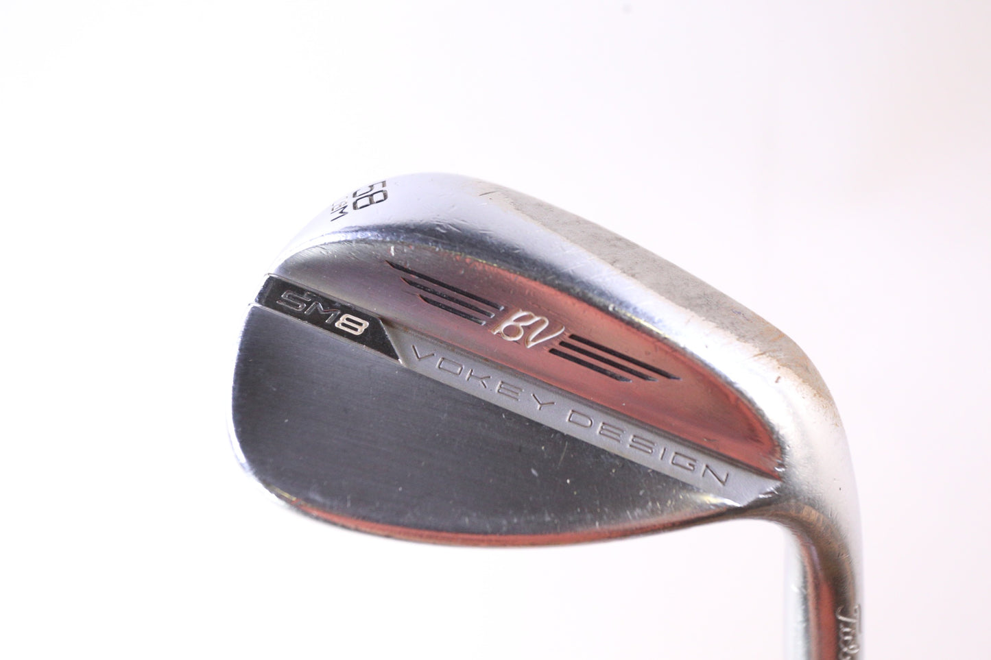 Used Titleist Vokey SM8 Tour Chrome M Grind Lob Wedge - Right-Handed - 58 Degrees - Stiff Flex-Next Round