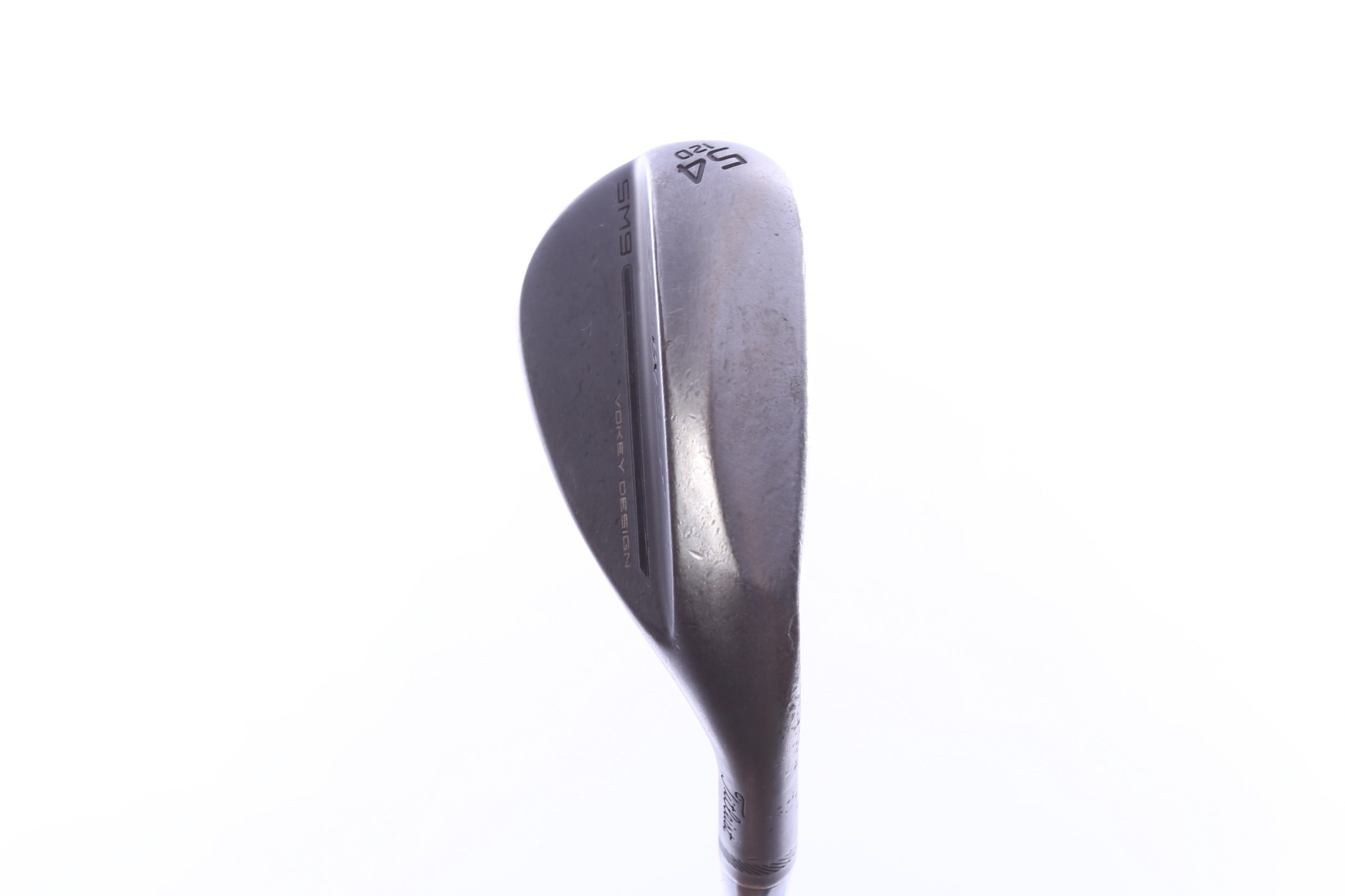 Used Titleist Vokey SM9 Jet Black Sand Wedge - Right-Handed - 54 Degrees - Wedge Flex-Next Round