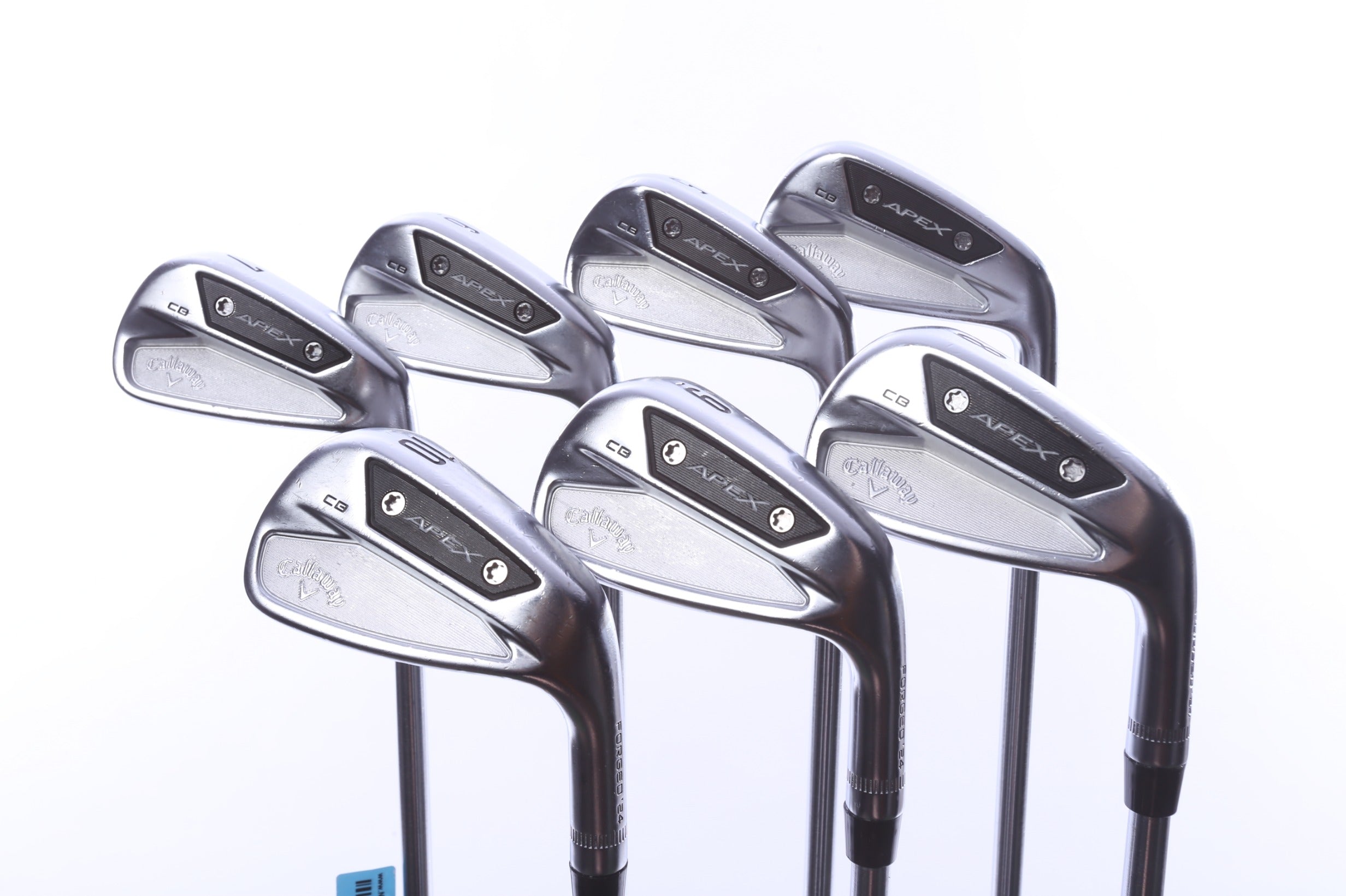Used Callaway Apex CB 24 Iron Set - Right-Handed - 4-10 (PW) - Stiff Flex-Next Round