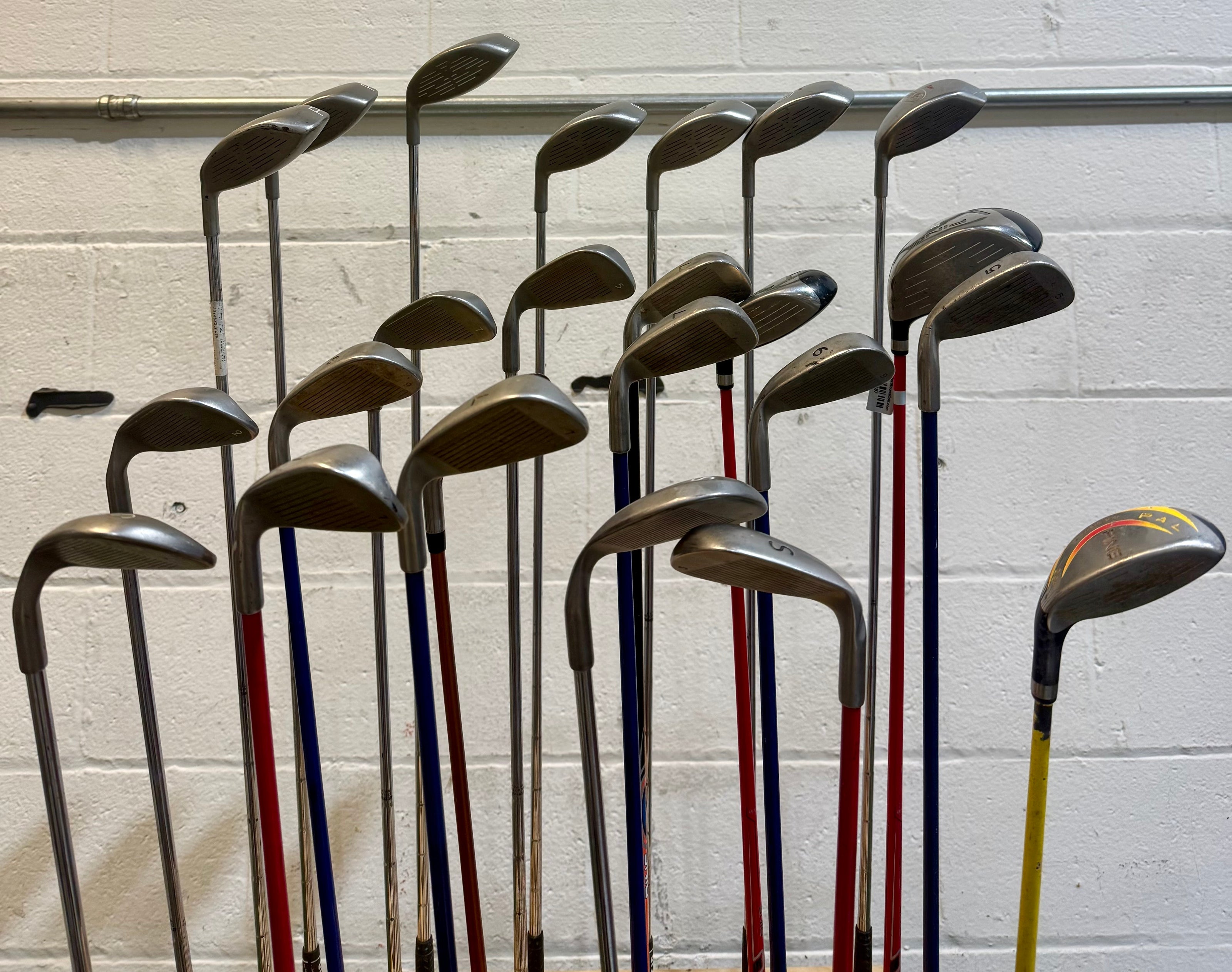 Wholesale Lot of 35 Ping Golf Clubs - Youth Flexes