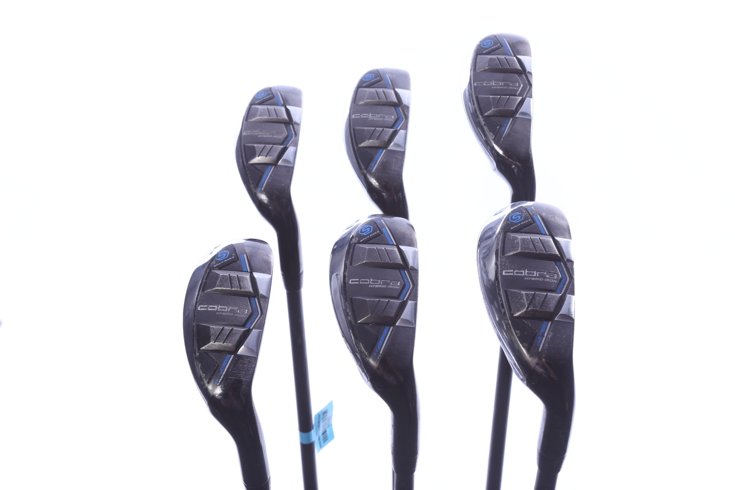 Used Cobra 2021 T-Rail Iron Set - Right-Handed - 5-PW - Stiff Flex