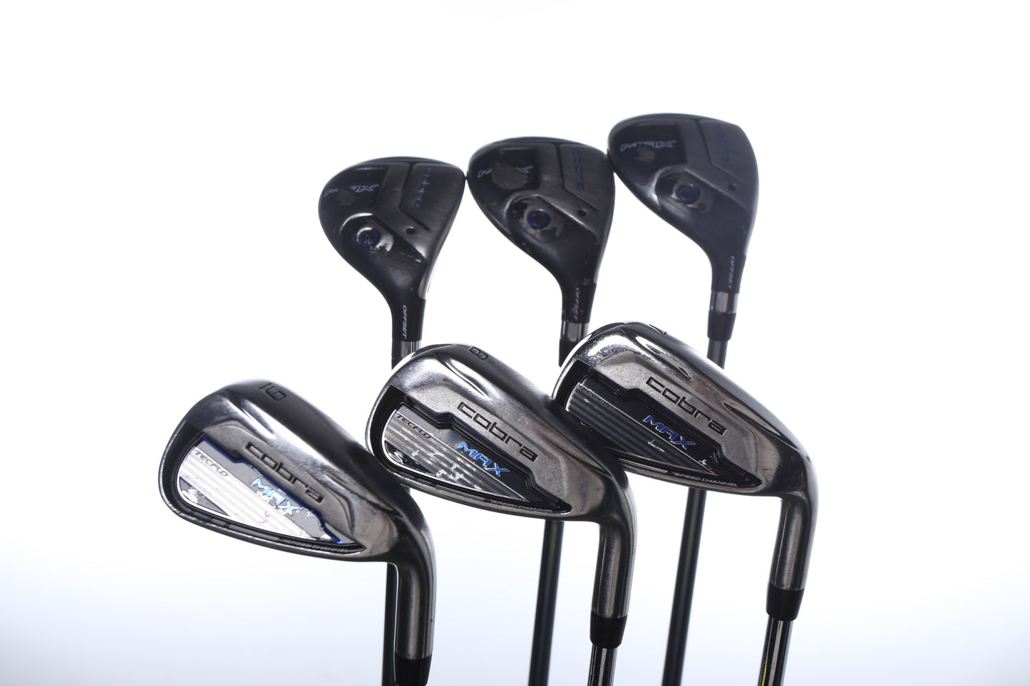 Used Cobra Max Combo Iron Set - Right-Handed - 4-6H, 7-9 - Regular Flex-Next Round
