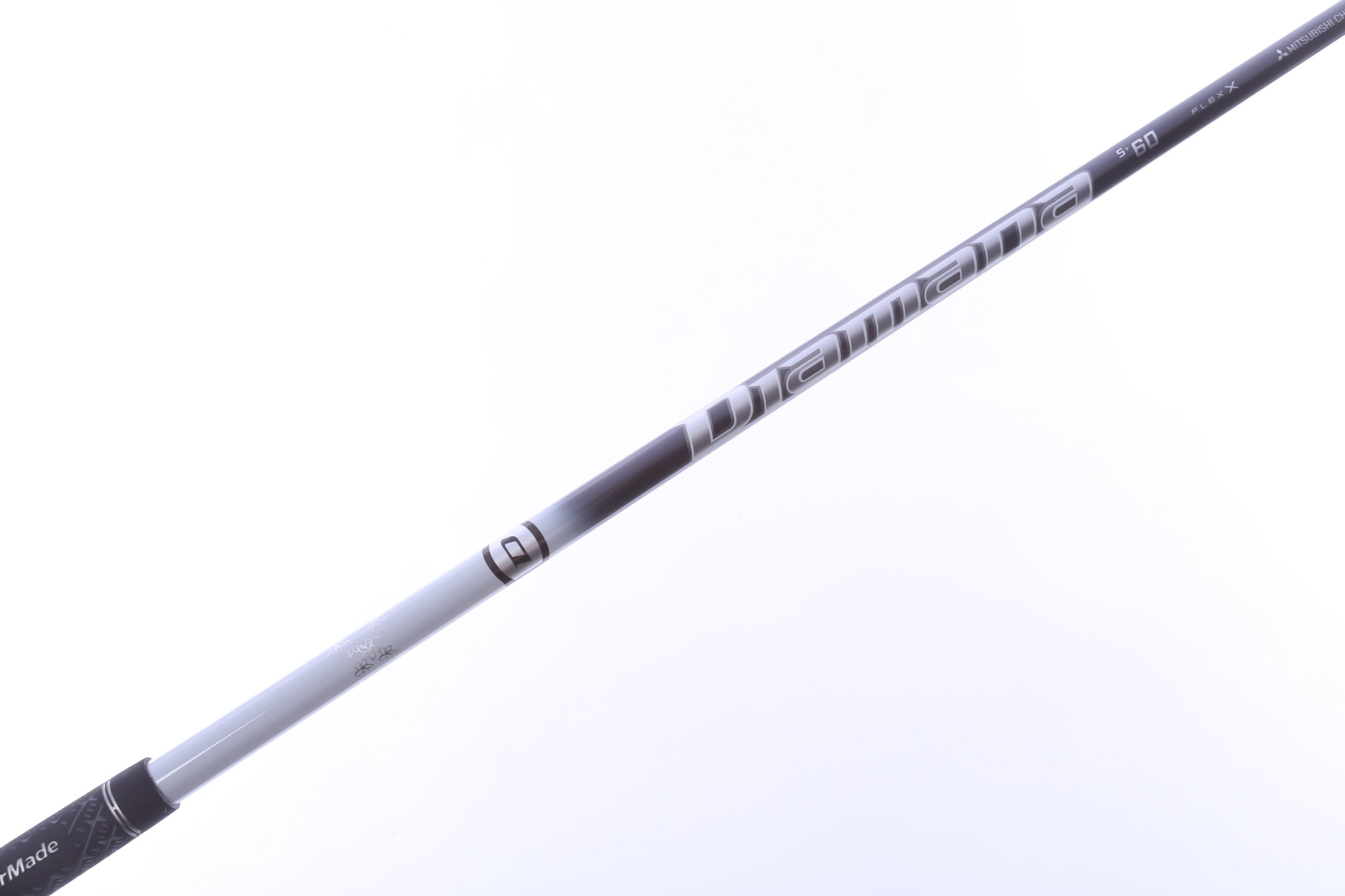 Used Mitsubishi Diamana S+ Driver Shaft Extra Stiff Flex Graphite - 44.5 in - TaylorMade M Adapter-Next Round