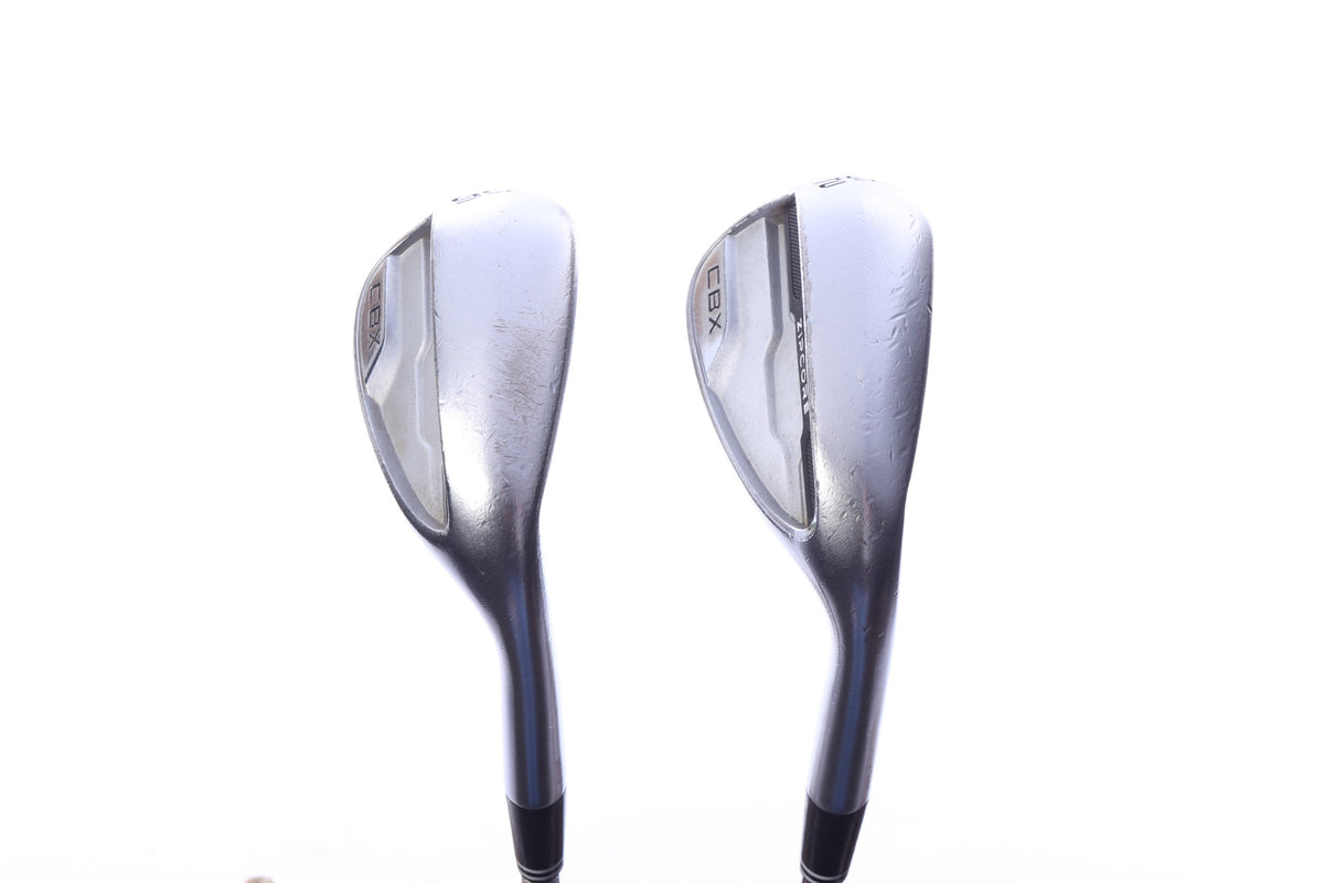 Used Cleveland CBX ZipCore Satin Wedge Set - Right-Handed - 52*, 56* - Wedge Flex