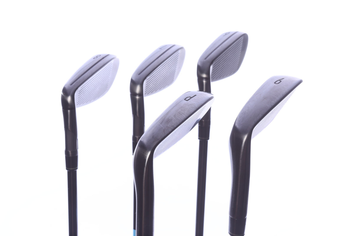 Used TaylorMade Qi Gunmetal Iron Set - Right-Handed - 6-PW - Regular Flex
