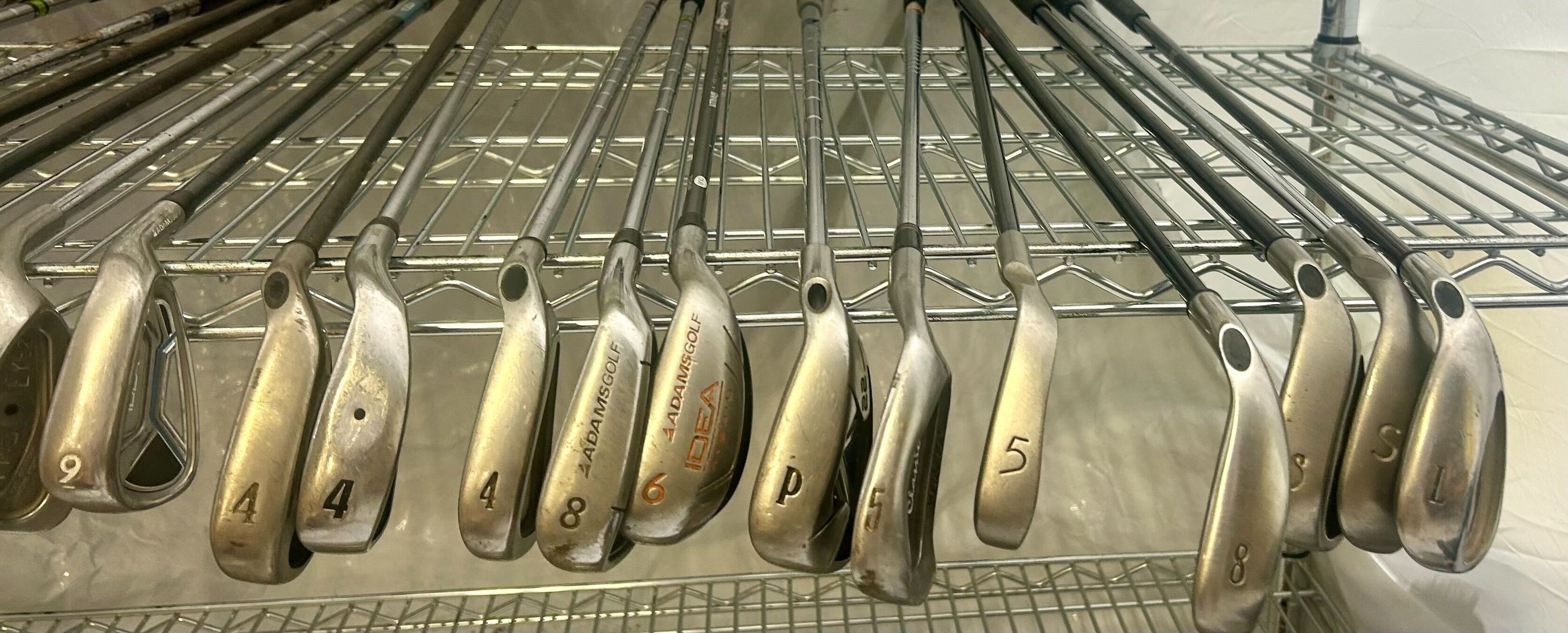Wholesale Lot of 50 Golf Clubs - Assorted Callaway, Ping, and Cobra single irons-Next Round