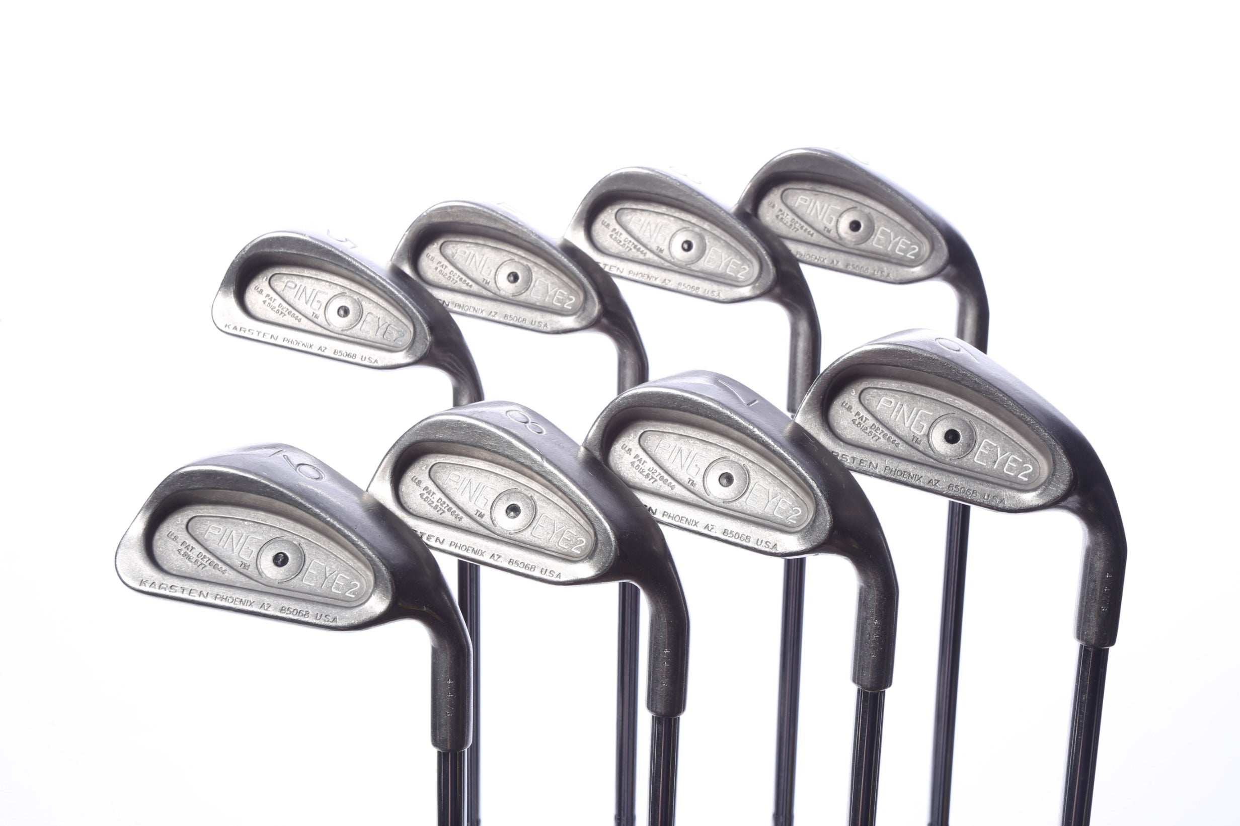Used Ping Eye 2 Iron Set - Right-Handed - 2-9 - Stiff Flex