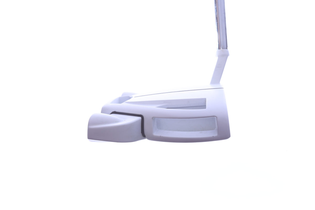 Used TaylorMade Spider Ghost White Small Slant Putter - Right-Handed - 33 in - Mallet