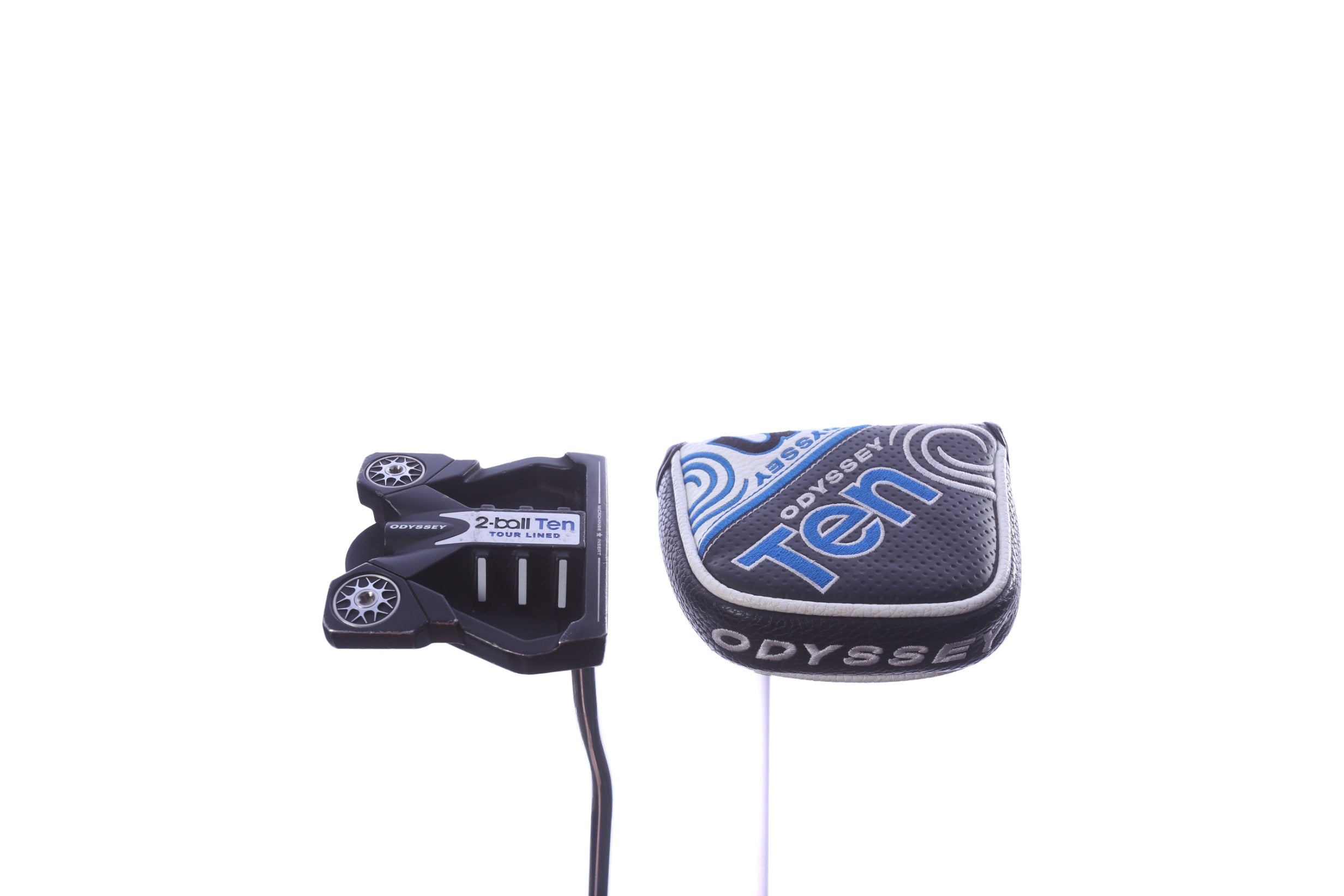 Used Odyssey Stroke Lab 2-Ball Ten Tour Lined Putter - Right-Handed - 35 in - Mallet-Next Round