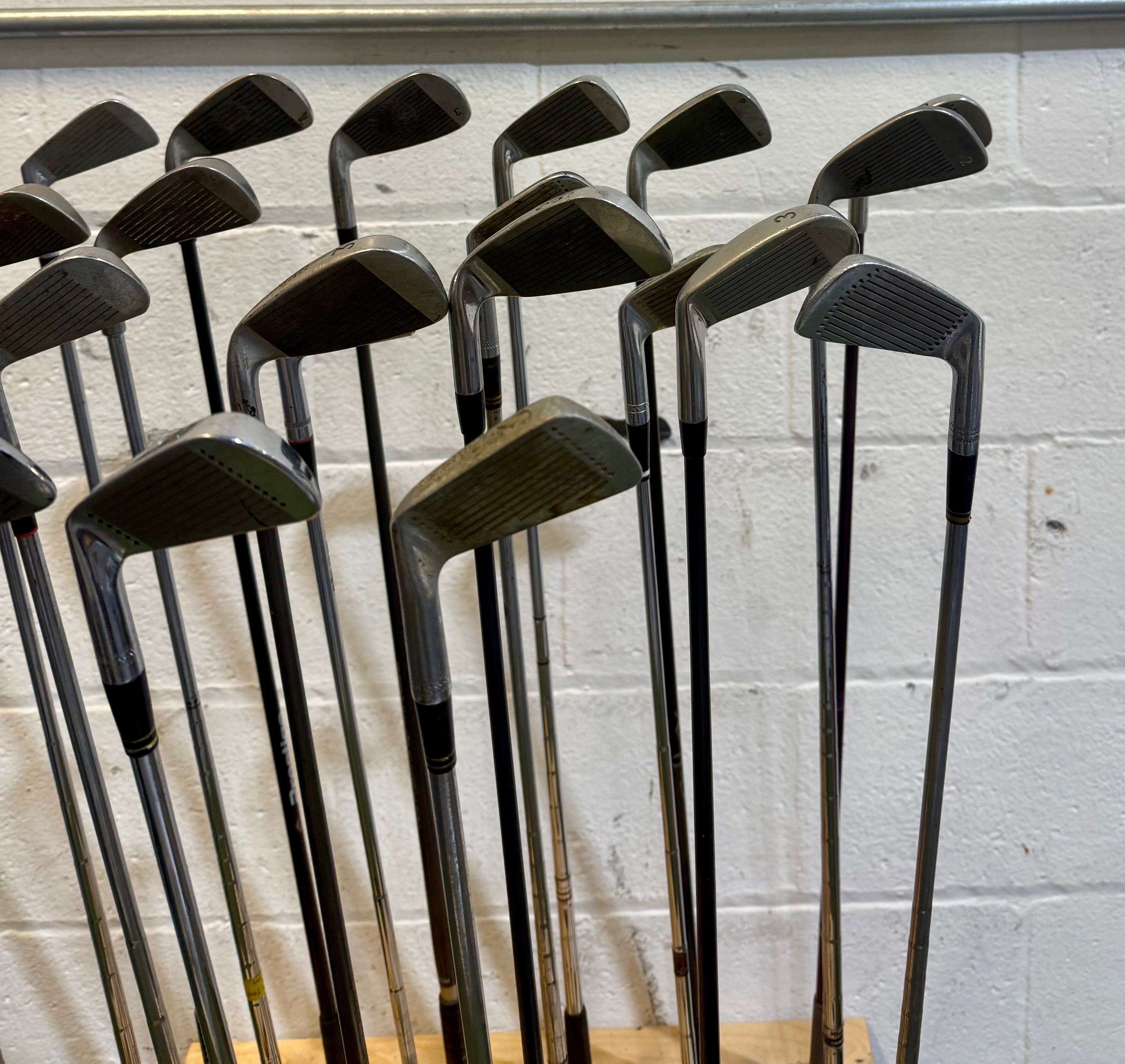 Wholesale Lot of 45 Golf Clubs - Assorted Single Irons-Next Round