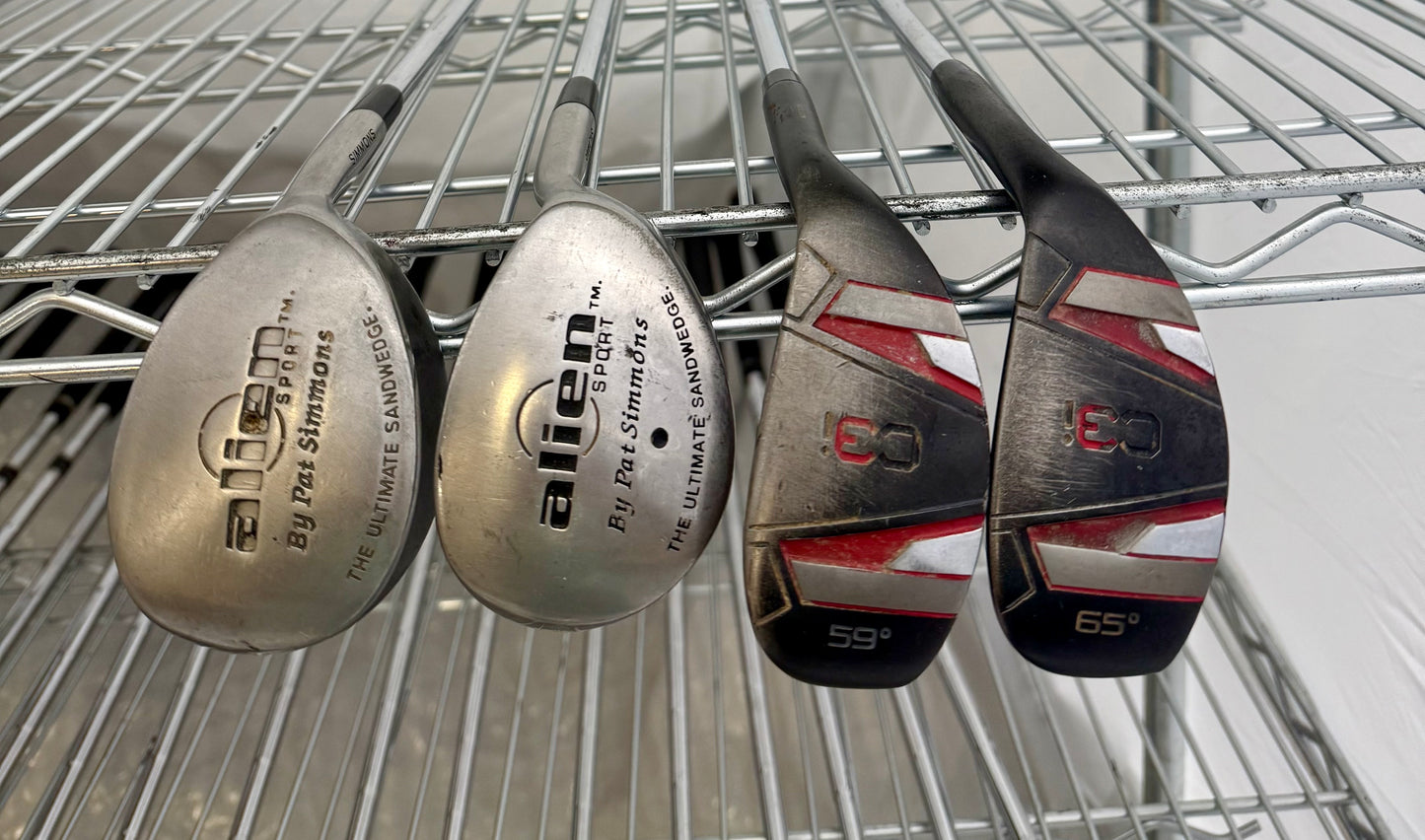 Wholesale Lot of 50 Golf Clubs -Assorted Wedges-Next Round