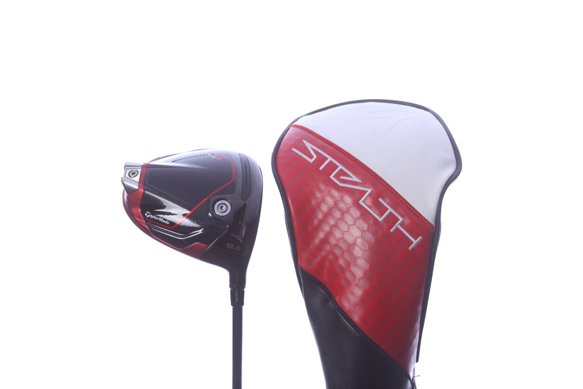 Used TaylorMade STEALTH 2 Driver - 12 Degrees - Stiff Flex Fujikura Ventus TR Red - Right-Handed