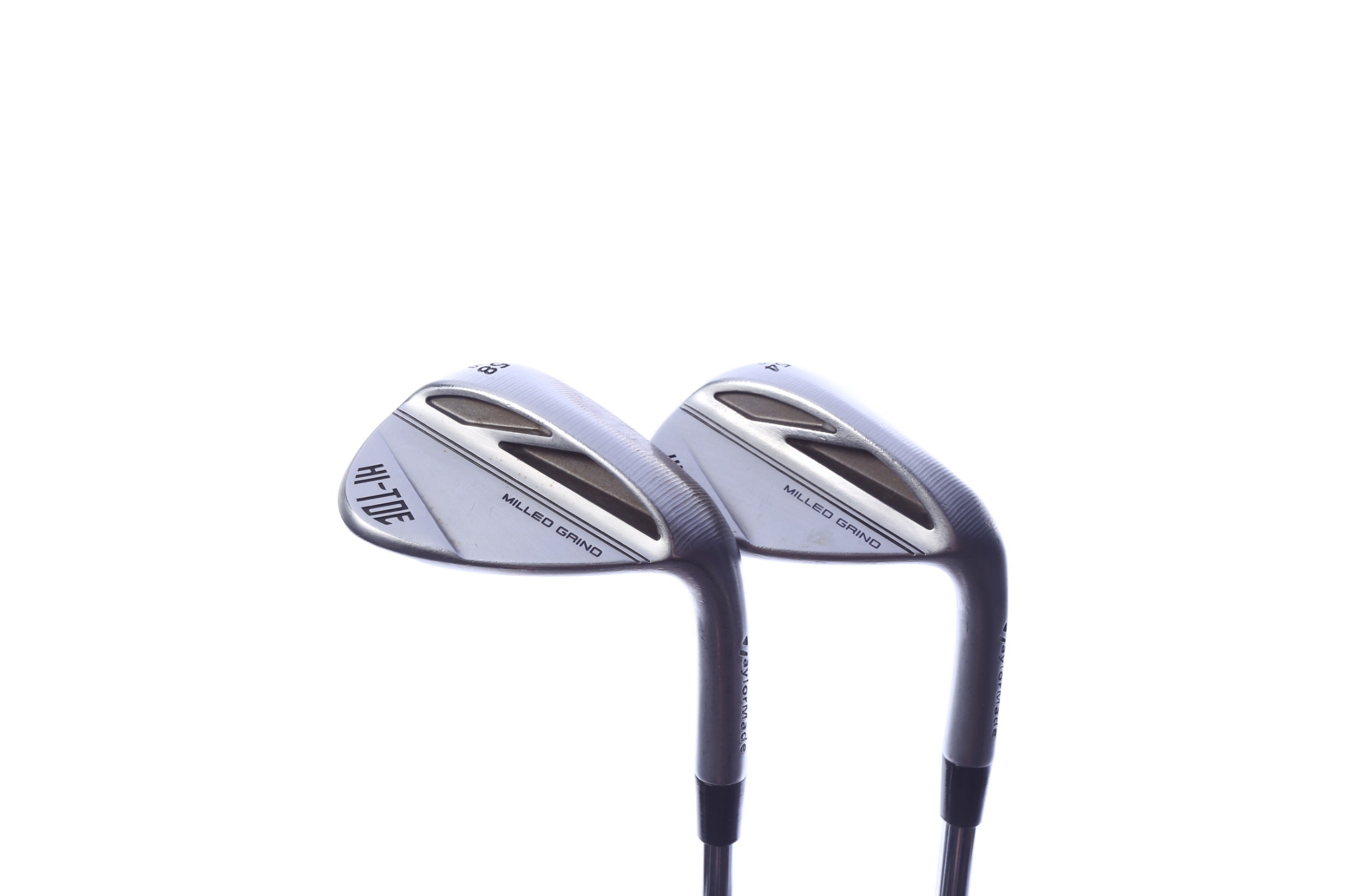 Used TaylorMade Milled Grind Hi-Toe 3 Wedge Set - Right-Handed - 54*, 58* - Stiff Flex