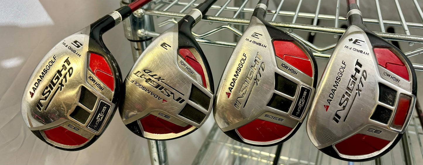Wholesale Lot of 40 Golf Clubs - Adams Fairway Woods and Hybrids-Next Round
